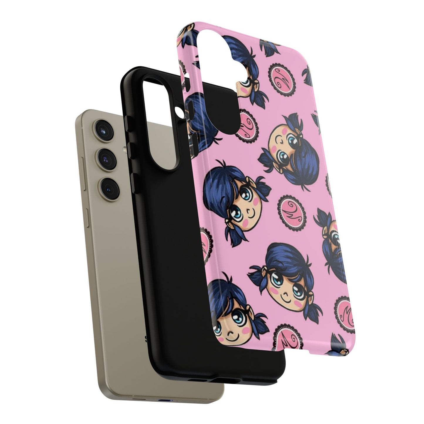 Cute Cartoon Phone Case, Kawaii Phone Cover, Tough Cases for Kids, Colorful Cell Phone Accessories, Gift for Girls