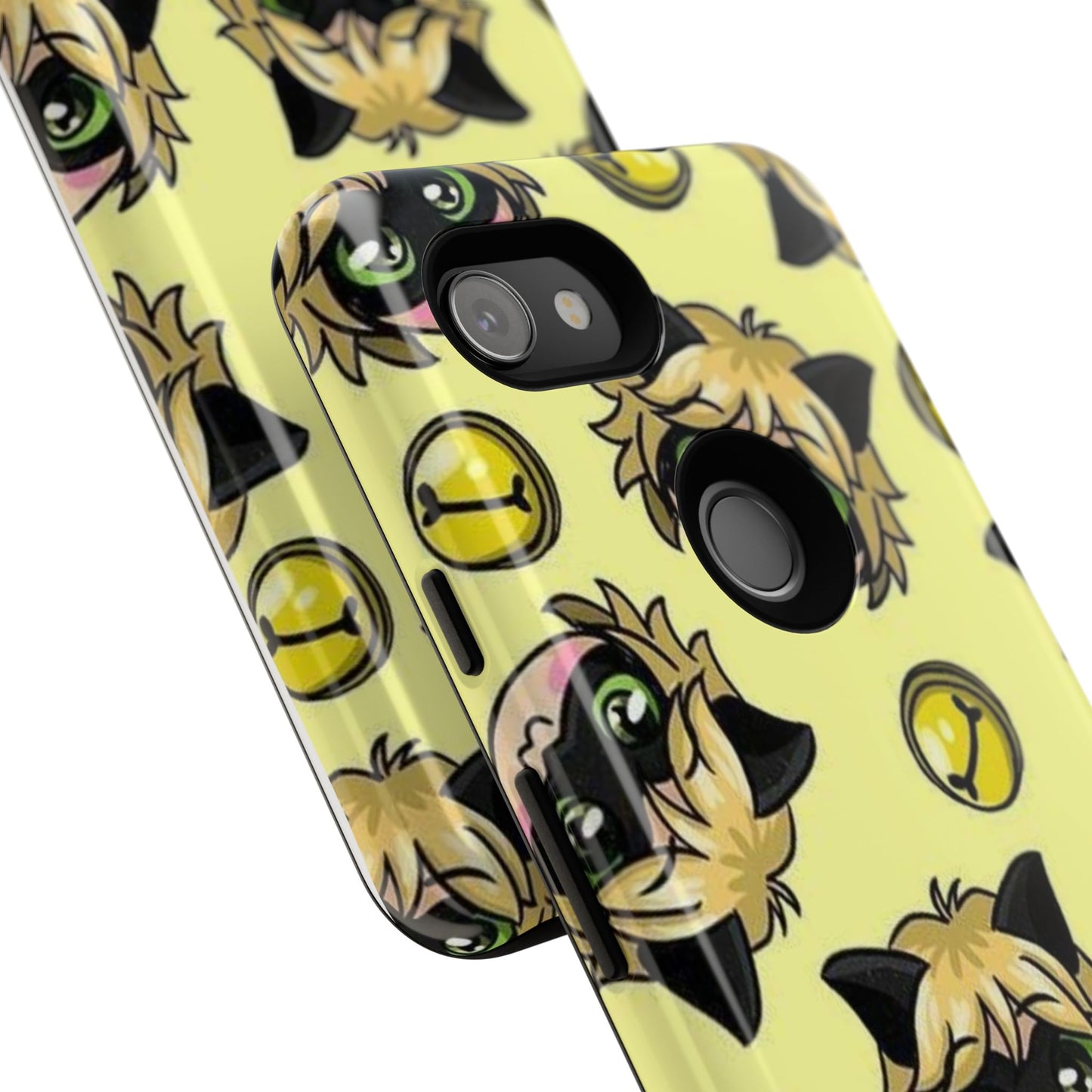 Cute Cartoon Phone Case, Tough Cases for Kids, Fun Gift for Birthdays, Playful Phone Accessory, Anime Style Design