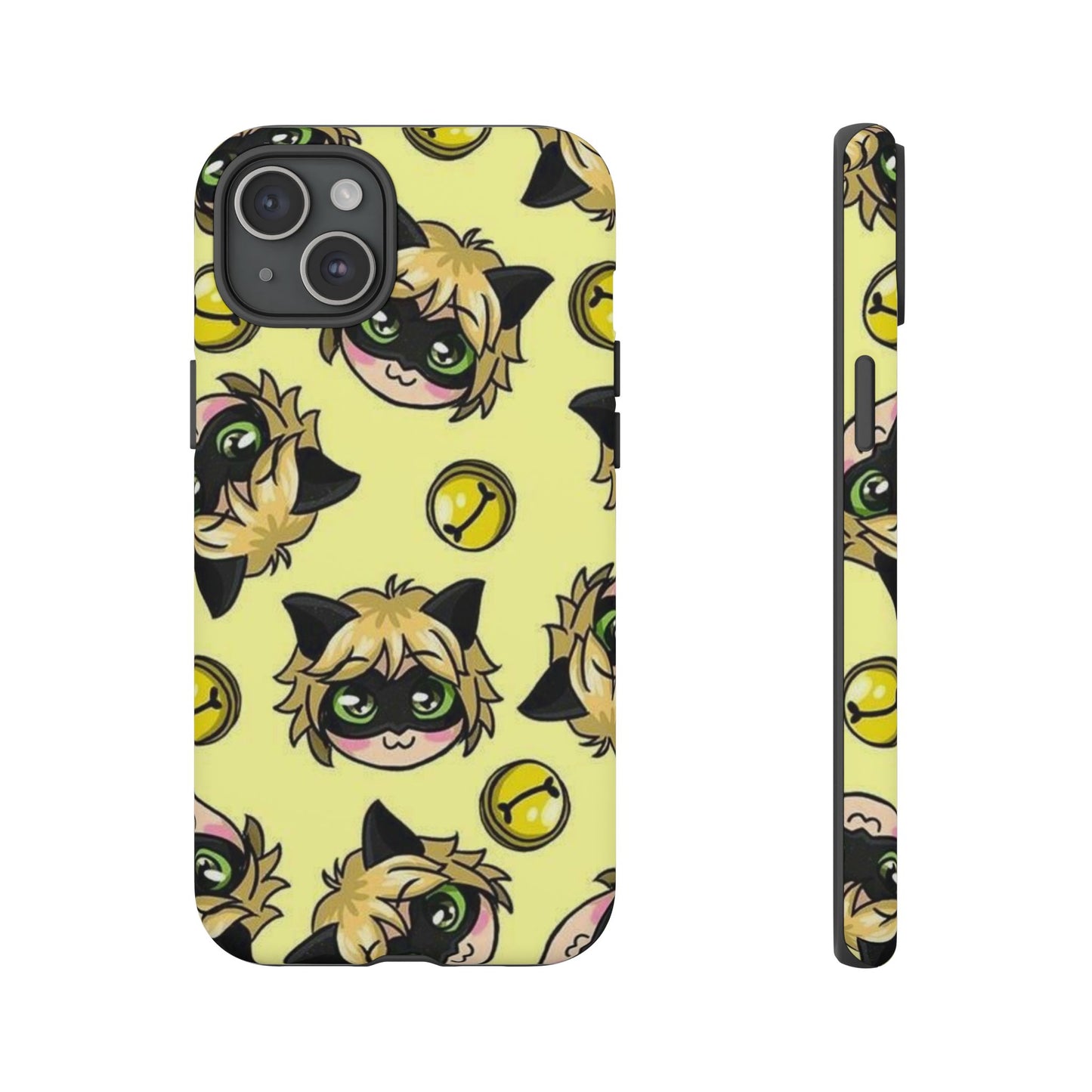 Cute Cartoon Phone Case, Tough Cases for Kids, Fun Gift for Birthdays, Playful Phone Accessory, Anime Style Design