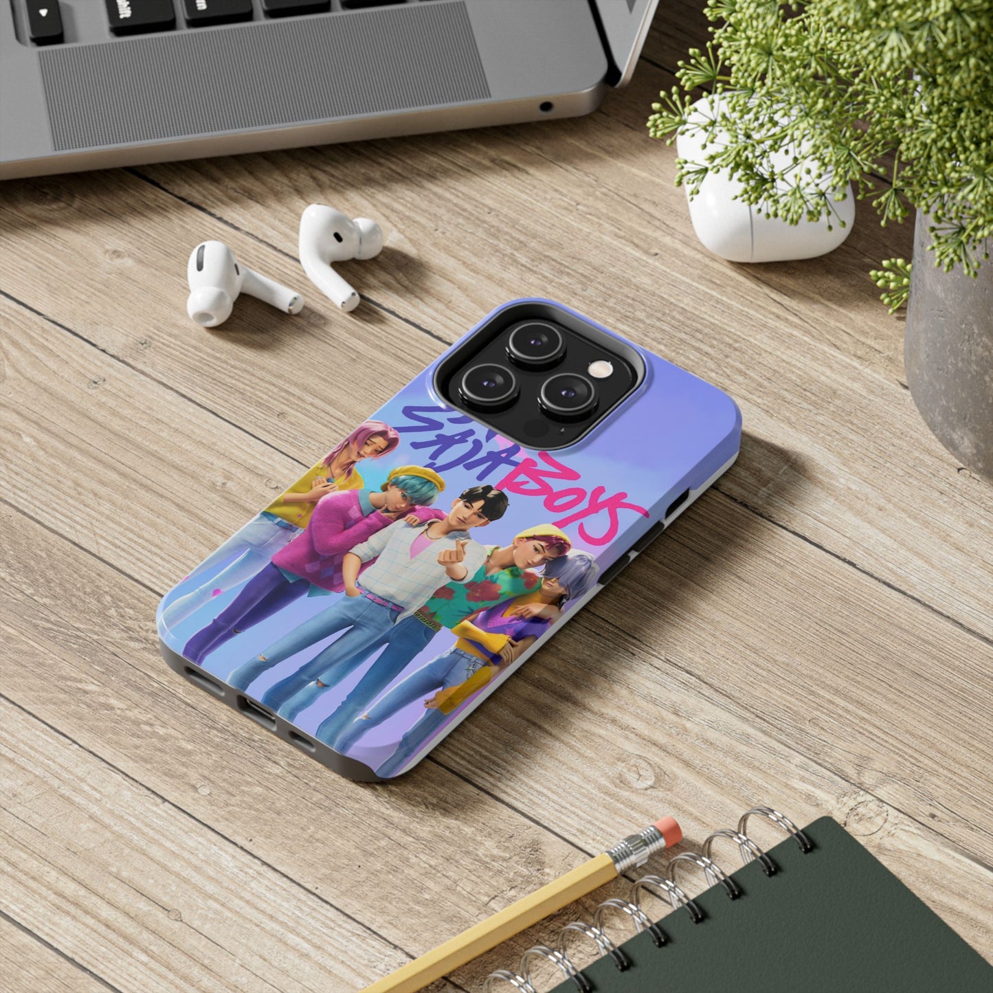 Colorful Entertainment-Inspired Tough Phone Cases, Stylish Phone Covers, Gift for Fun-Loving Fans, Durable Phone Accessories, Ideal [...]