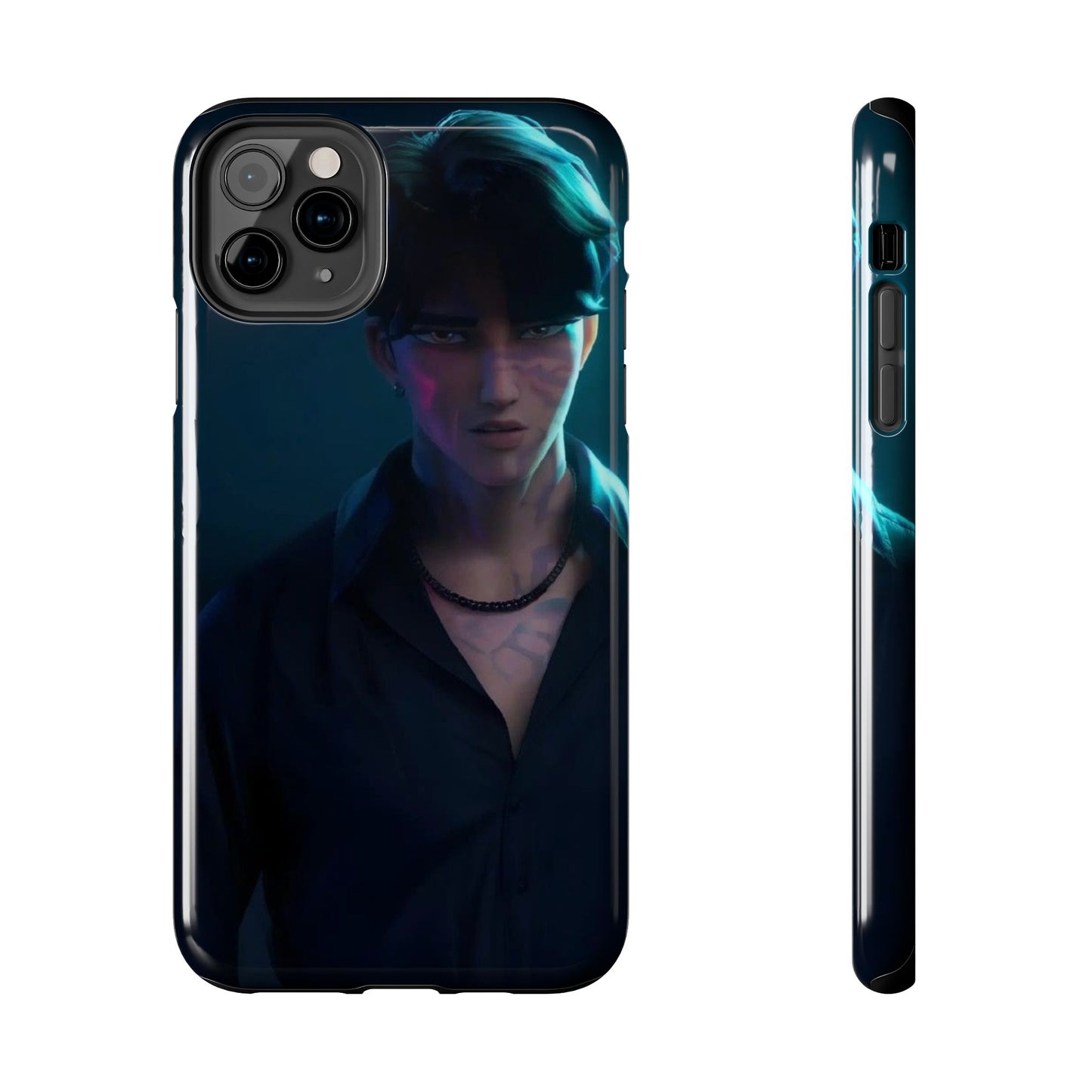 Jinu Tough Phone Case with Bold Character Design, Ideal for Geek Culture, Gift for Gamers, Tech Accessories, Casual Style