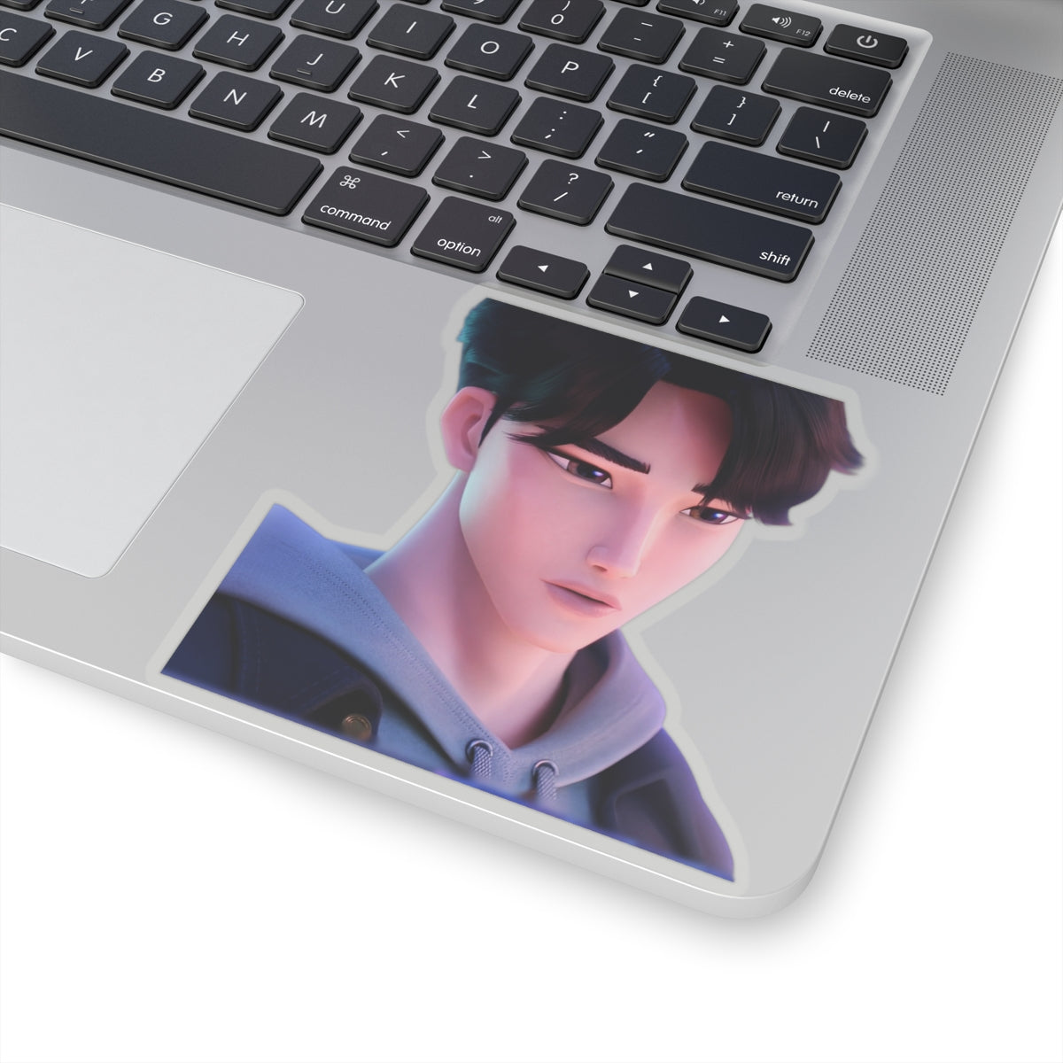 Jinu Kiss-Cut Stickers Featuring Anime Character, Aesthetic Laptop Decor, Cute Gifts, Art Prints, Daily Motivation
