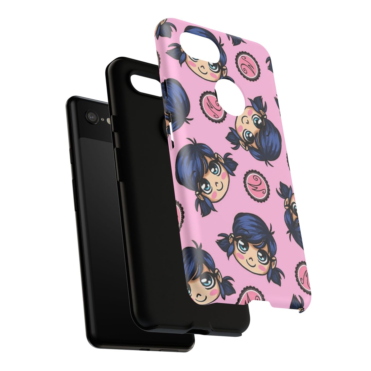 Cute Cartoon Phone Case, Kawaii Phone Cover, Tough Cases for Kids, Colorful Cell Phone Accessories, Gift for Girls