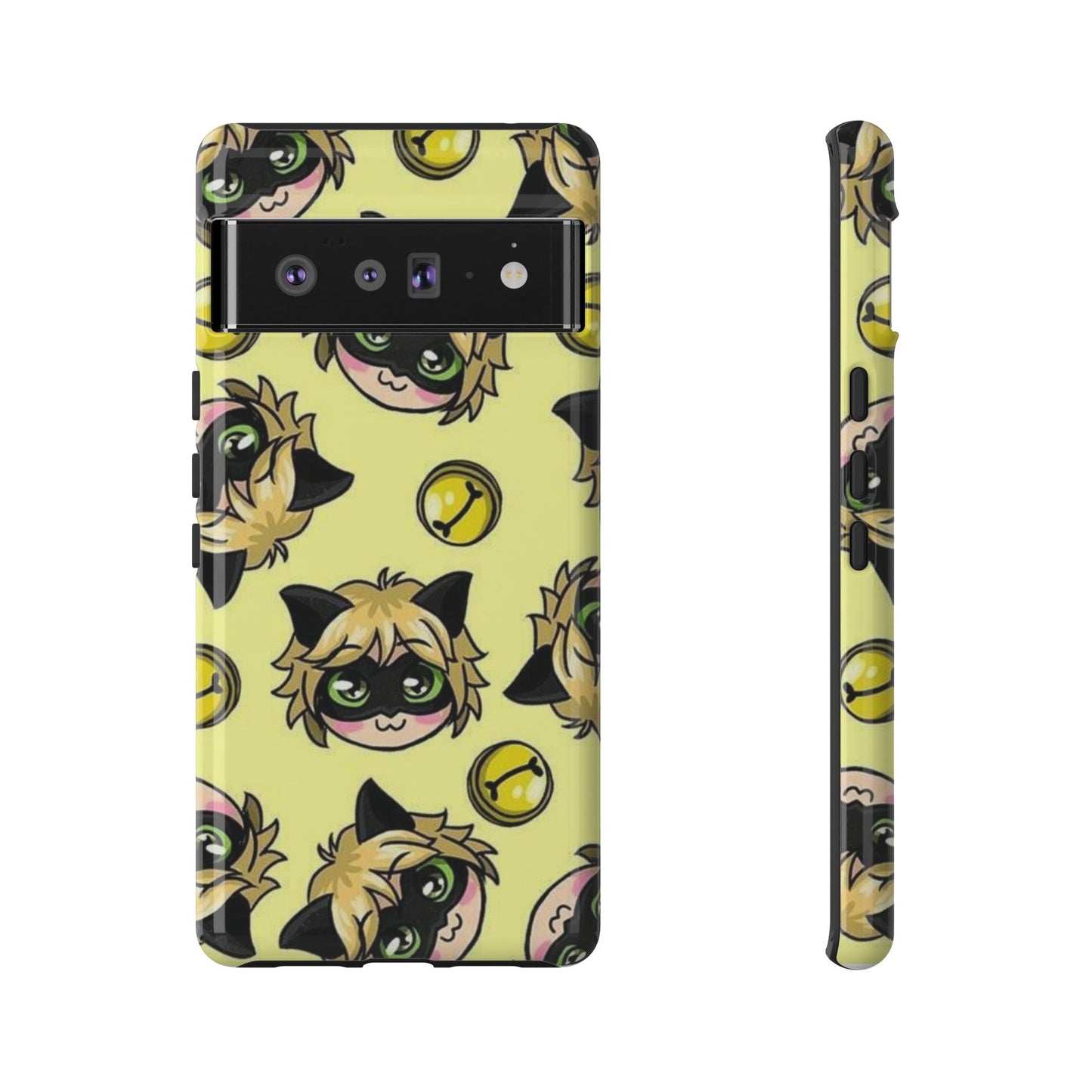 Cute Cartoon Phone Case, Tough Cases for Kids, Fun Gift for Birthdays, Playful Phone Accessory, Anime Style Design