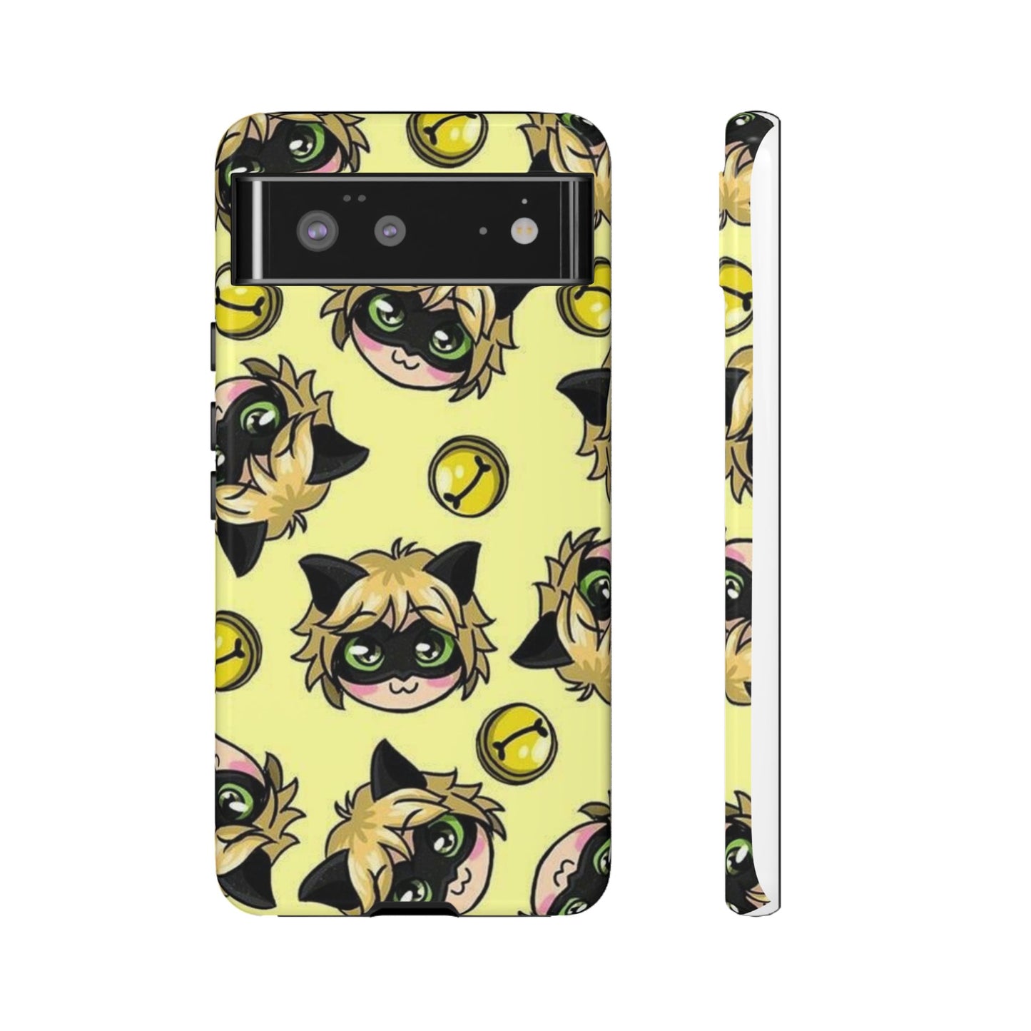 Cute Cartoon Phone Case, Tough Cases for Kids, Fun Gift for Birthdays, Playful Phone Accessory, Anime Style Design