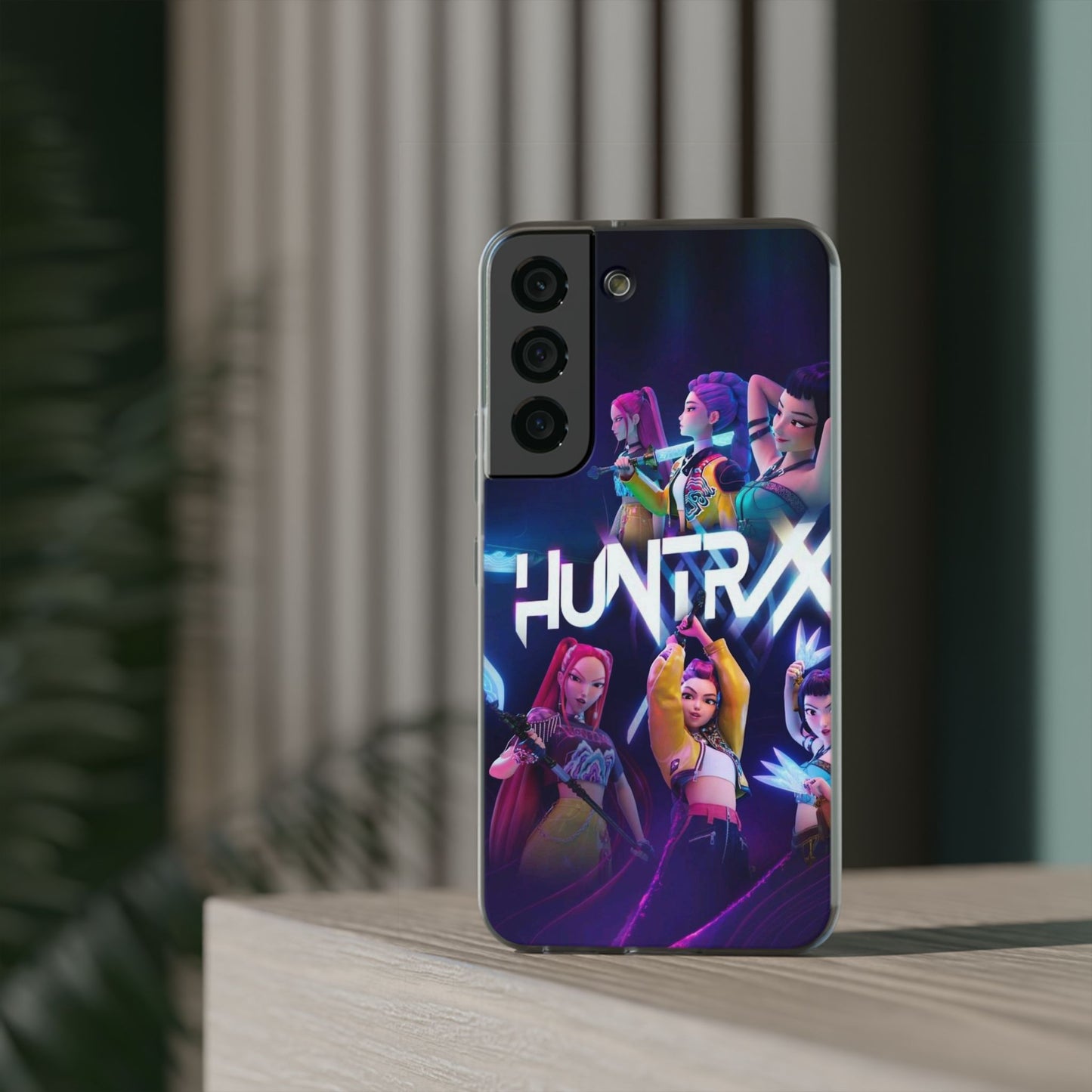 Vibrant Gaming Phone Case for Gamers, Huntrax Style Case for Phone, Fun Tech Accessories, Gift for Gamers, Custom Phone Cover