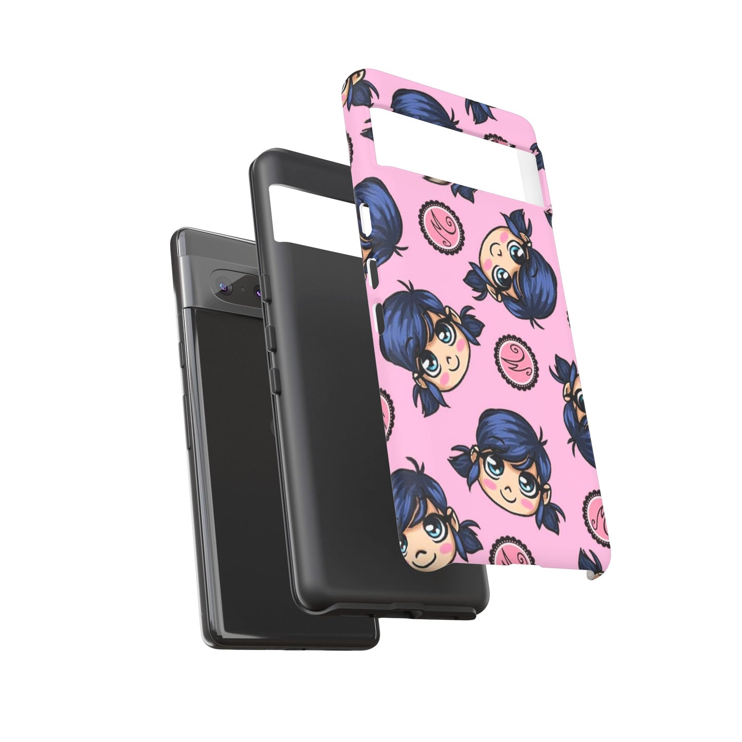 Cute Cartoon Phone Case, Kawaii Phone Cover, Tough Cases for Kids, Colorful Cell Phone Accessories, Gift for Girls