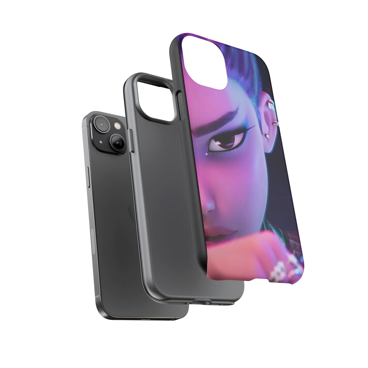Tough Cases - Fierce Character Phone Case, Durable Phone Protection, Gamer Gift, Trendy Accessories, Custom Smartphone Cover