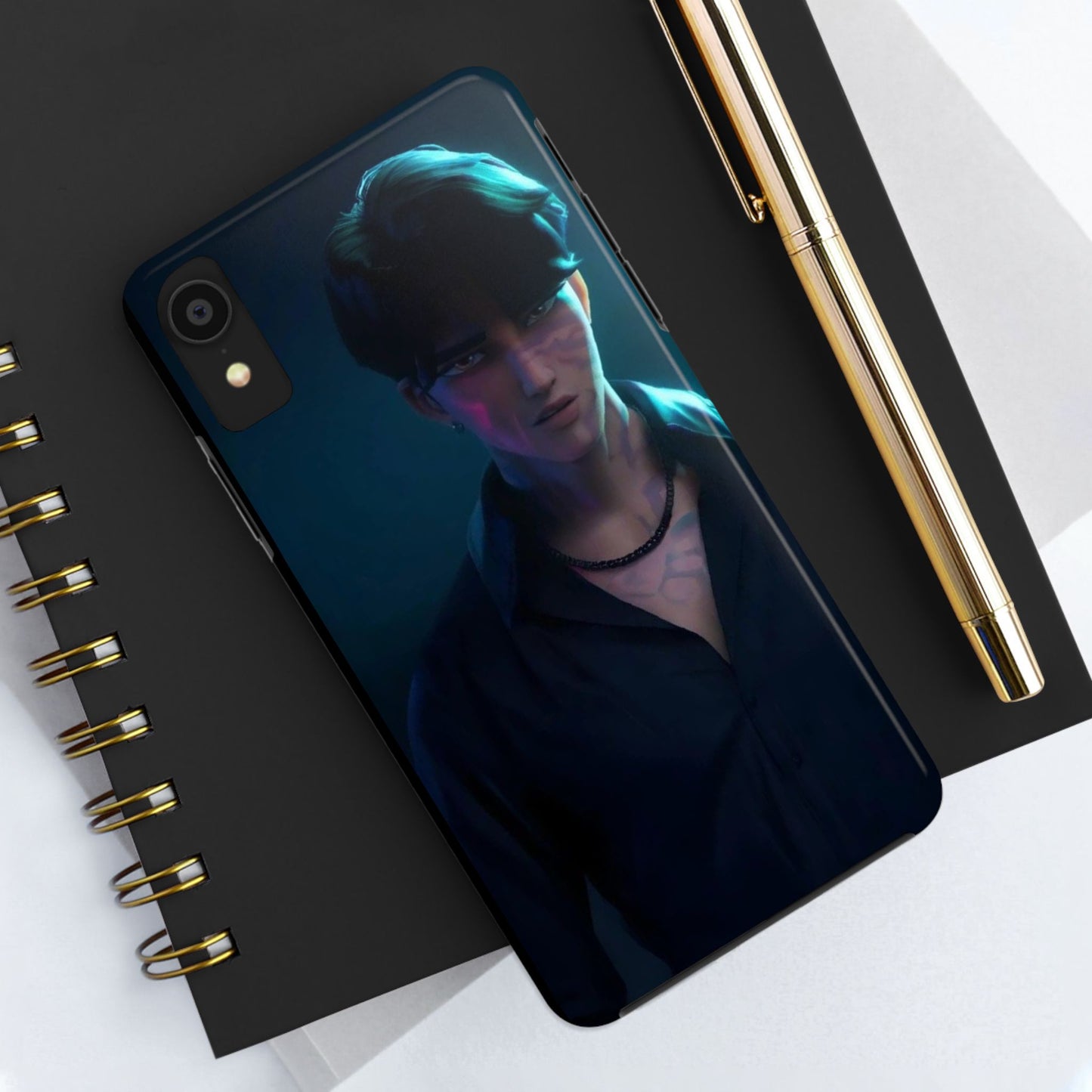 Jinu Tough Phone Case with Bold Character Design, Ideal for Geek Culture, Gift for Gamers, Tech Accessories, Casual Style