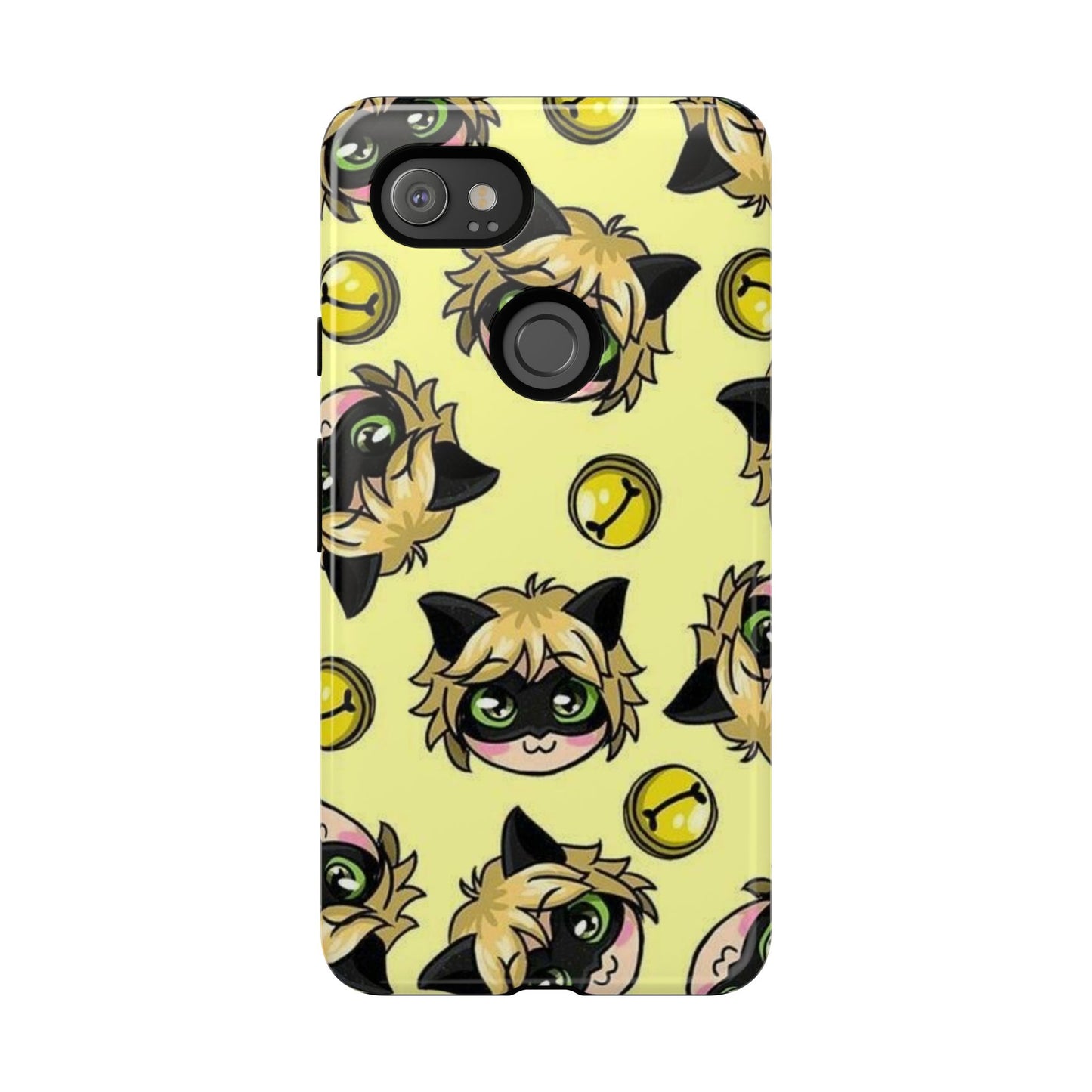 Cute Cartoon Phone Case, Tough Cases for Kids, Fun Gift for Birthdays, Playful Phone Accessory, Anime Style Design