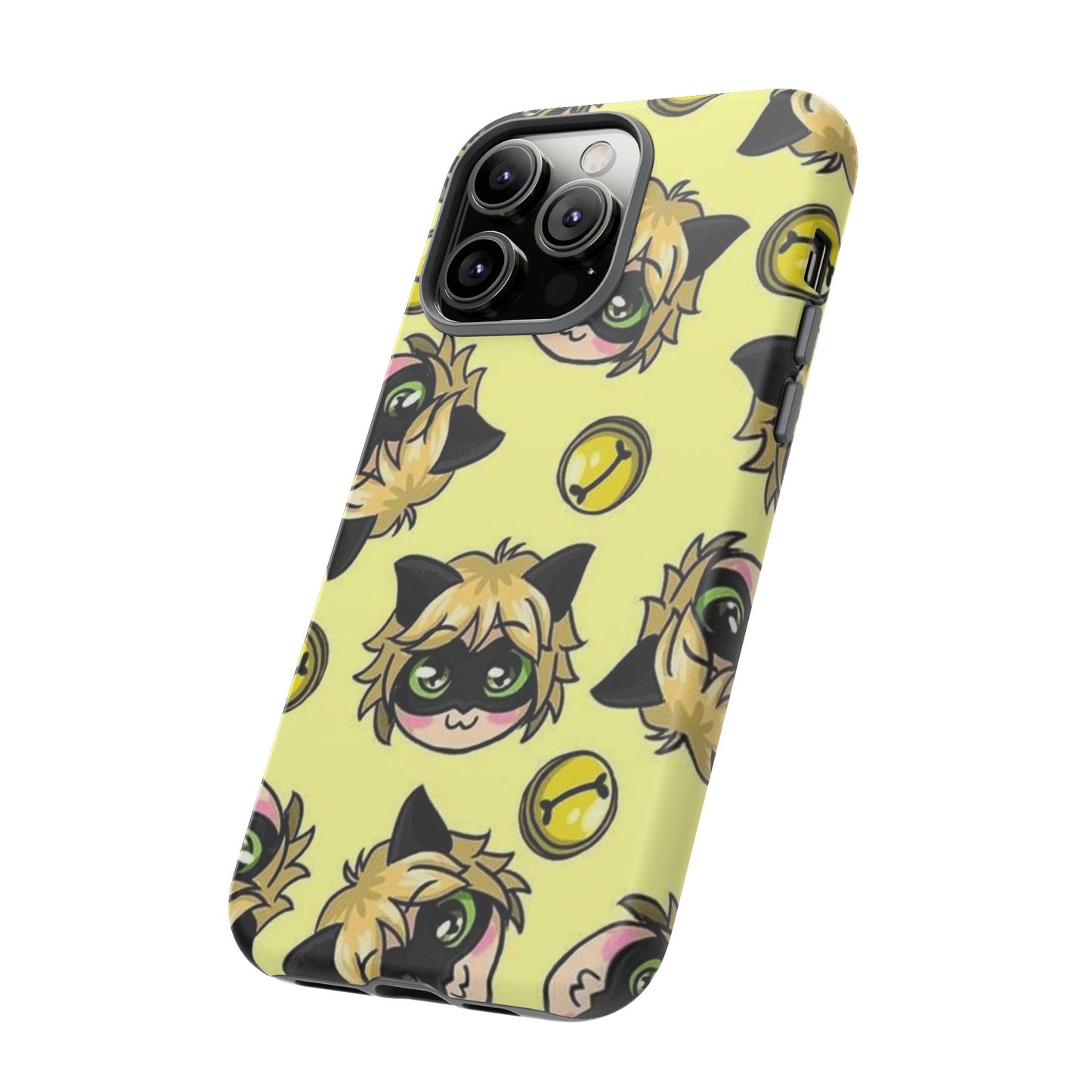 Cute Cartoon Phone Case, Tough Cases for Kids, Fun Gift for Birthdays, Playful Phone Accessory, Anime Style Design