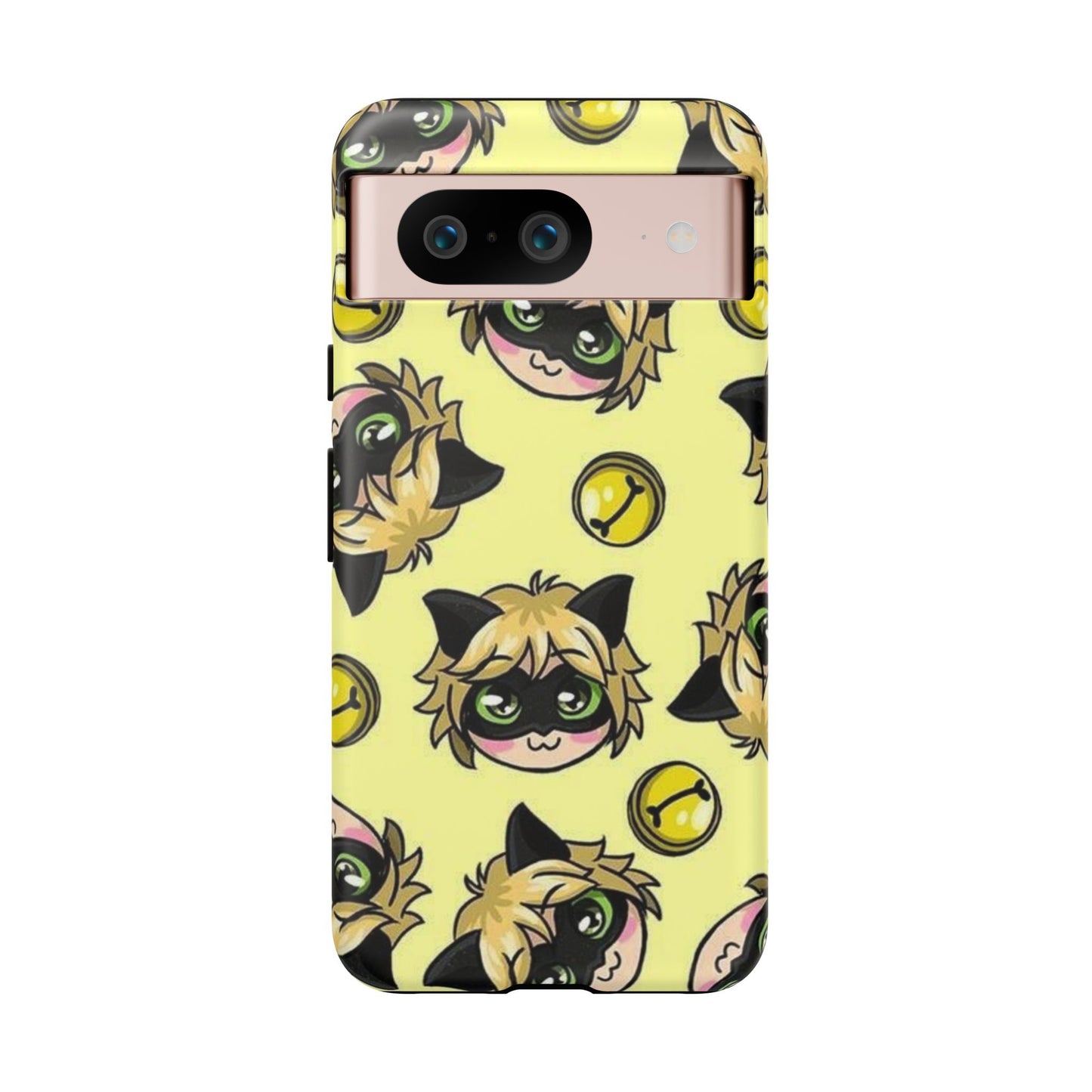 Cute Cartoon Phone Case, Tough Cases for Kids, Fun Gift for Birthdays, Playful Phone Accessory, Anime Style Design