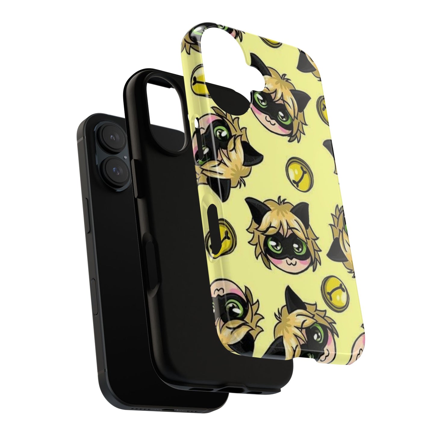 Cute Cartoon Phone Case, Tough Cases for Kids, Fun Gift for Birthdays, Playful Phone Accessory, Anime Style Design