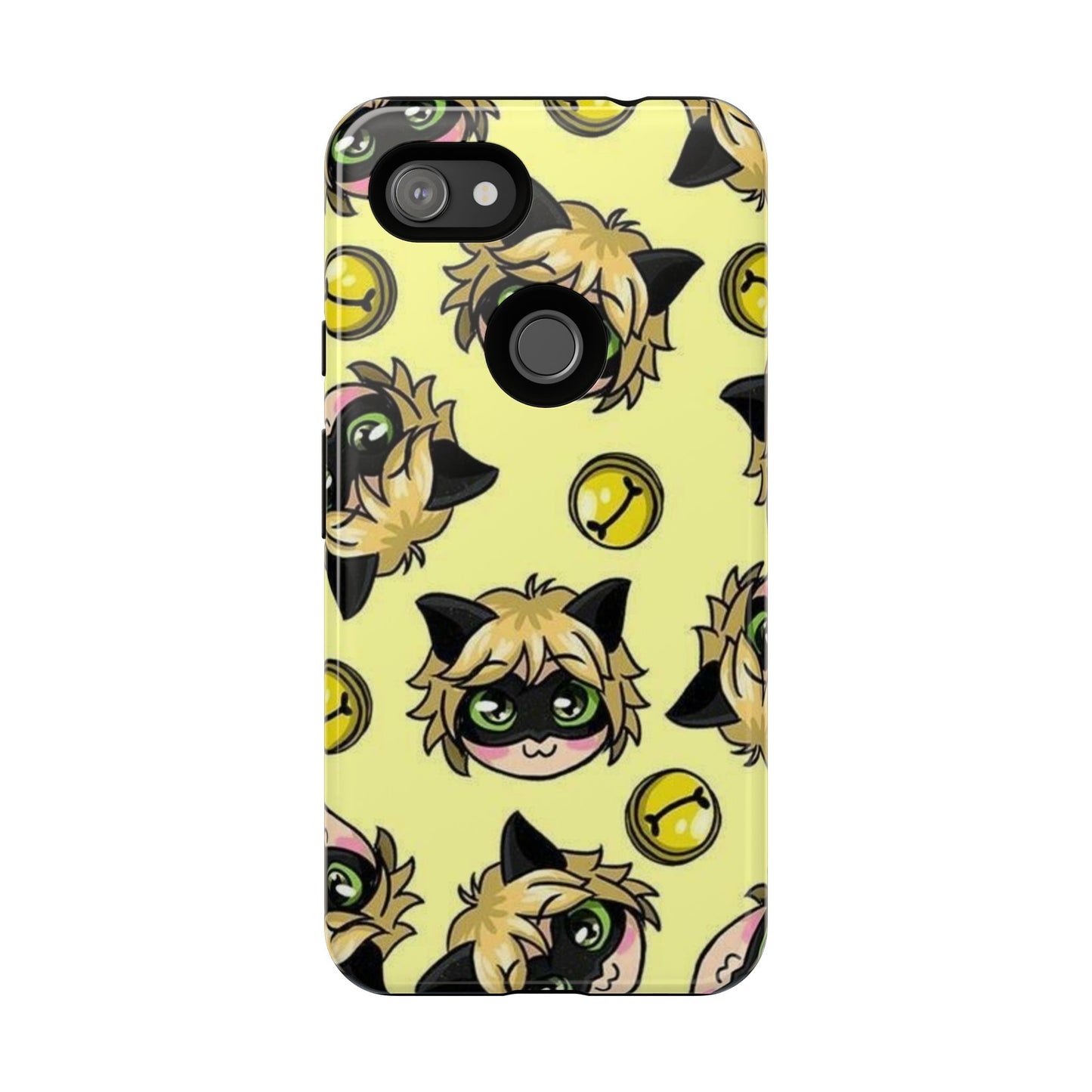 Cute Cartoon Phone Case, Tough Cases for Kids, Fun Gift for Birthdays, Playful Phone Accessory, Anime Style Design