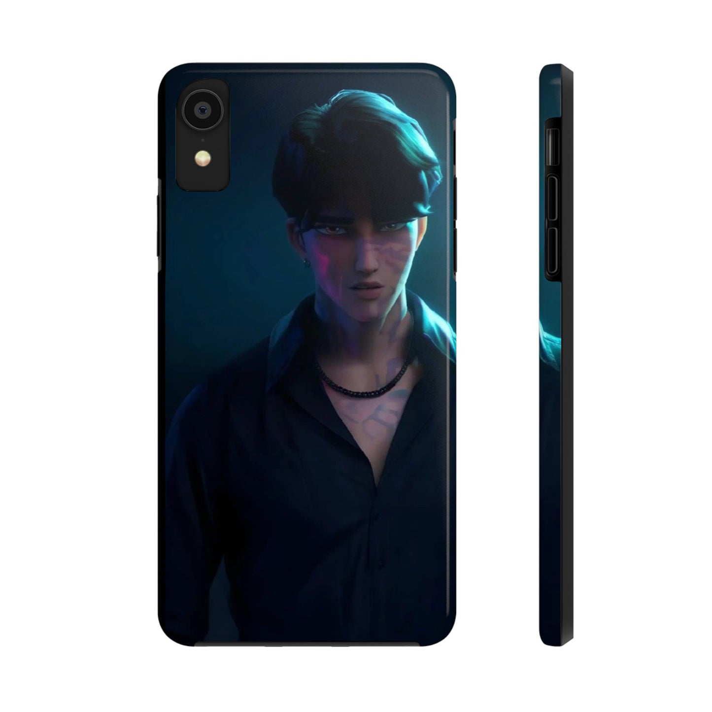 Jinu Tough Phone Case with Bold Character Design, Ideal for Geek Culture, Gift for Gamers, Tech Accessories, Casual Style