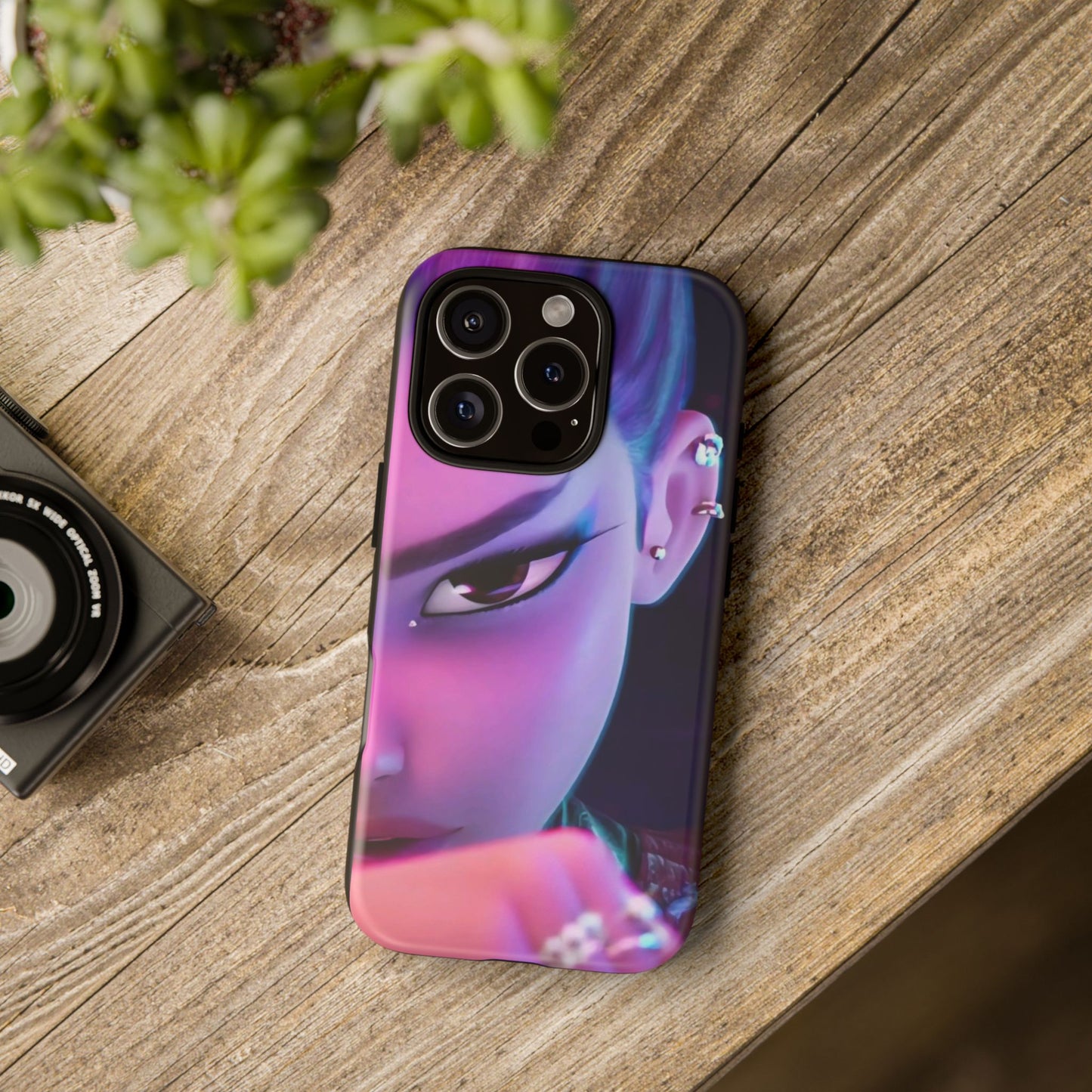 Tough Cases - Fierce Character Phone Case, Durable Phone Protection, Gamer Gift, Trendy Accessories, Custom Smartphone Cover