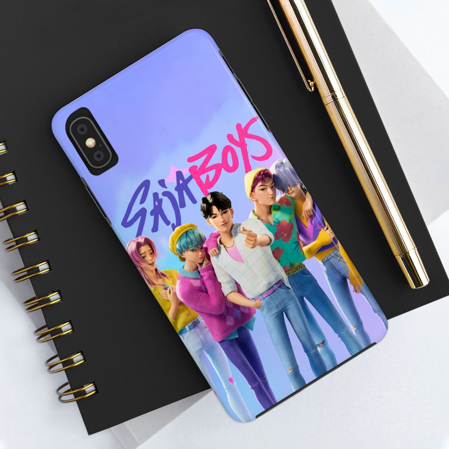 Colorful Entertainment-Inspired Tough Phone Cases, Stylish Phone Covers, Gift for Fun-Loving Fans, Durable Phone Accessories, Ideal [...]