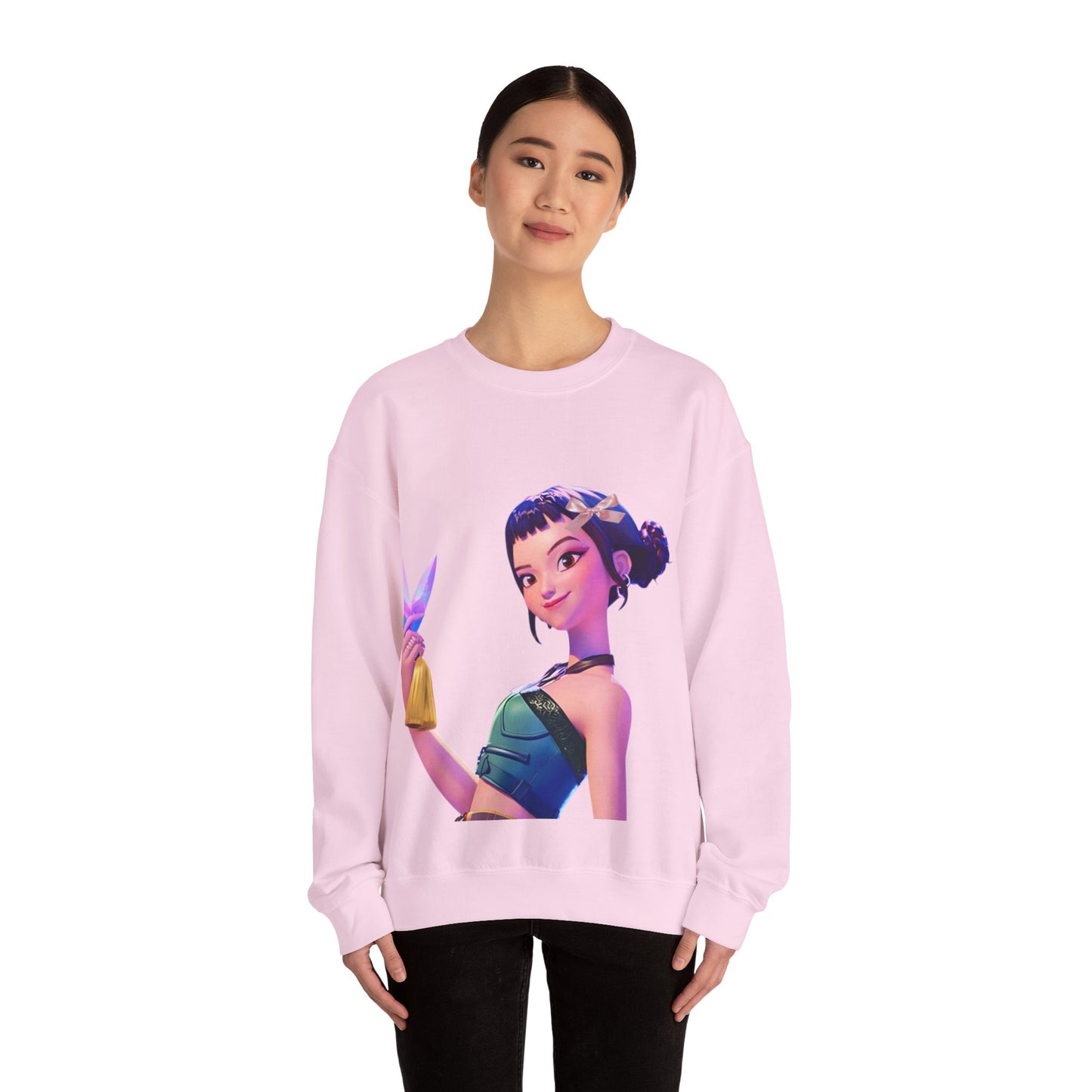 Stylish Graphic Crewneck Sweatshirt with Trendy Character Design, Cozy Casual Wear, Perfect Gift for Fans, Unisex Apparel, Comfortable [...]