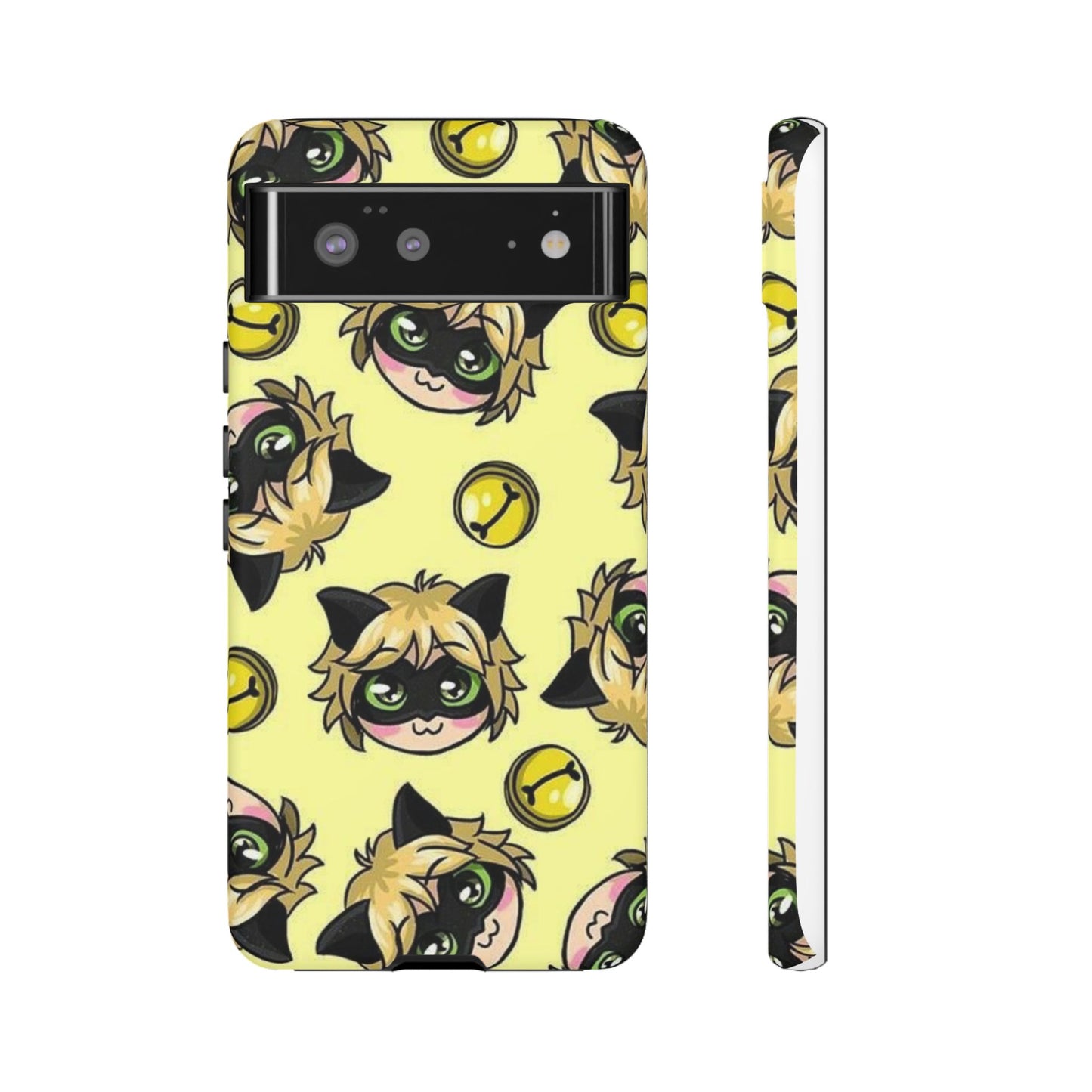 Cute Cartoon Phone Case, Tough Cases for Kids, Fun Gift for Birthdays, Playful Phone Accessory, Anime Style Design