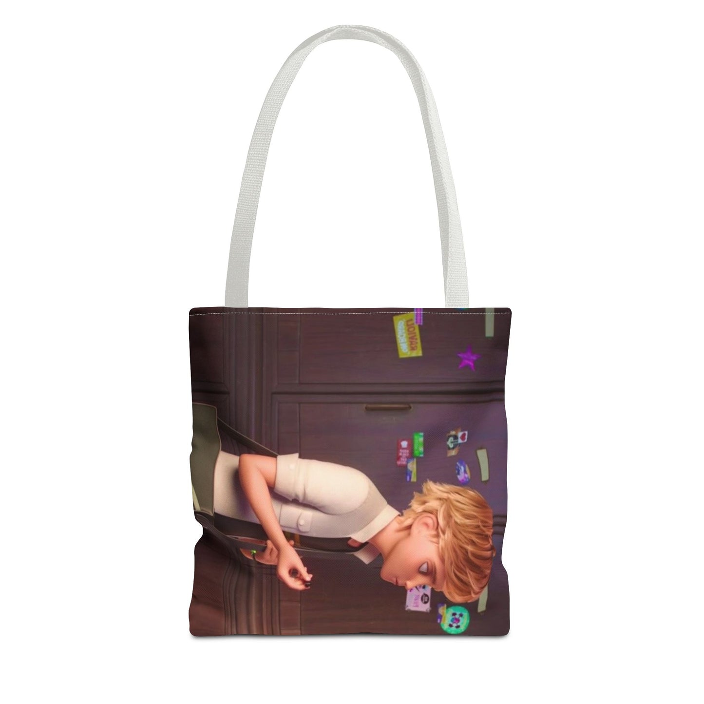 Stylish Miraculous AOP Tote Bag, Perfect for Teens