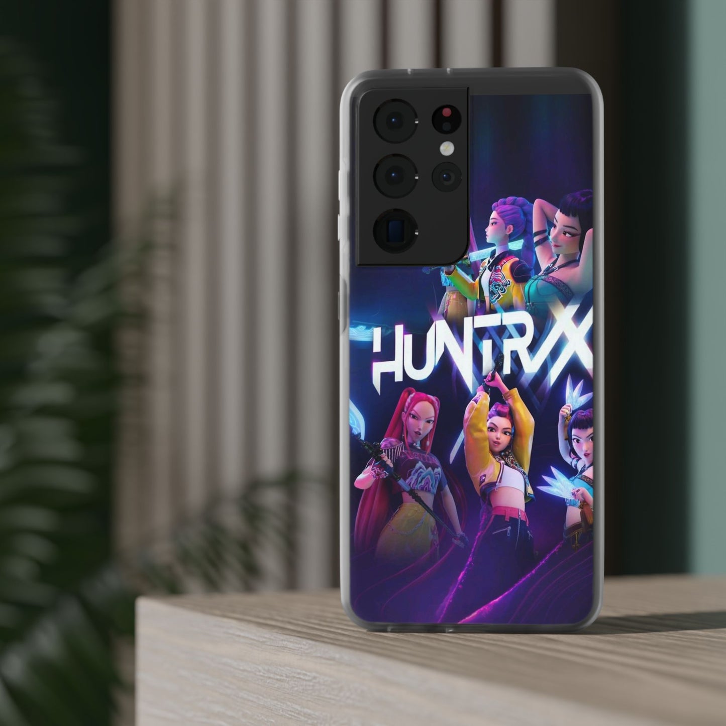 Vibrant Gaming Phone Case for Gamers, Huntrax Style Case for Phone, Fun Tech Accessories, Gift for Gamers, Custom Phone Cover