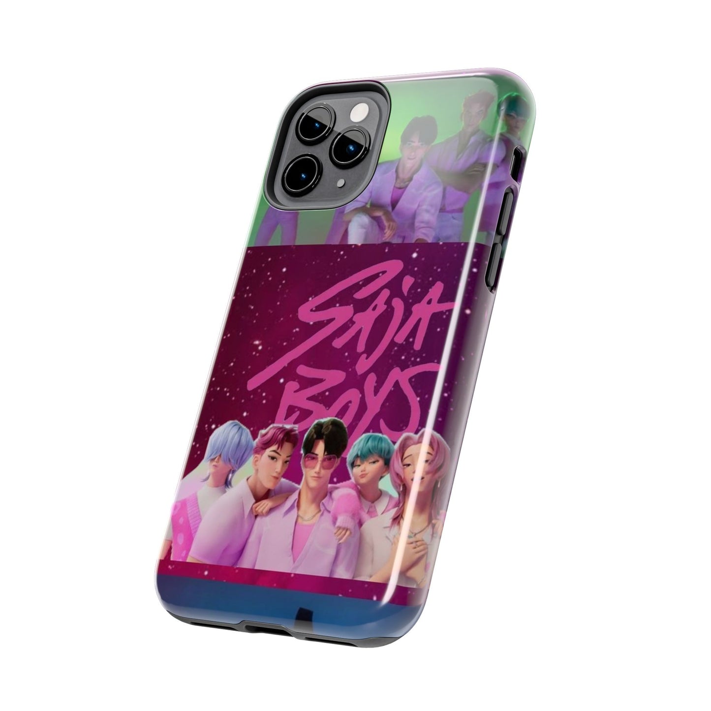 Colorful K-Pop Phone Cases, Tough Phone Cover for Fans, Stylish Cell Phone Protector, Unique Gifts, Festive Merchandise
