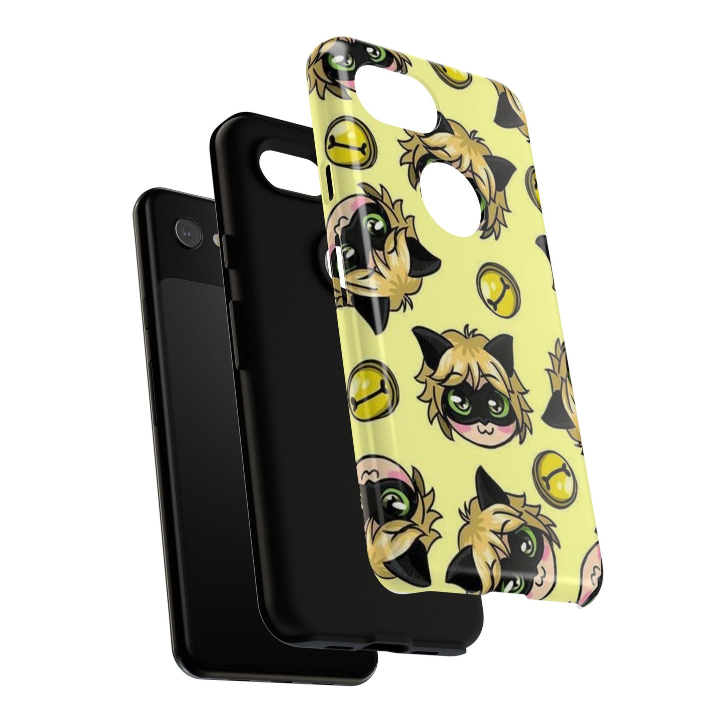 Cute Cartoon Phone Case, Tough Cases for Kids, Fun Gift for Birthdays, Playful Phone Accessory, Anime Style Design