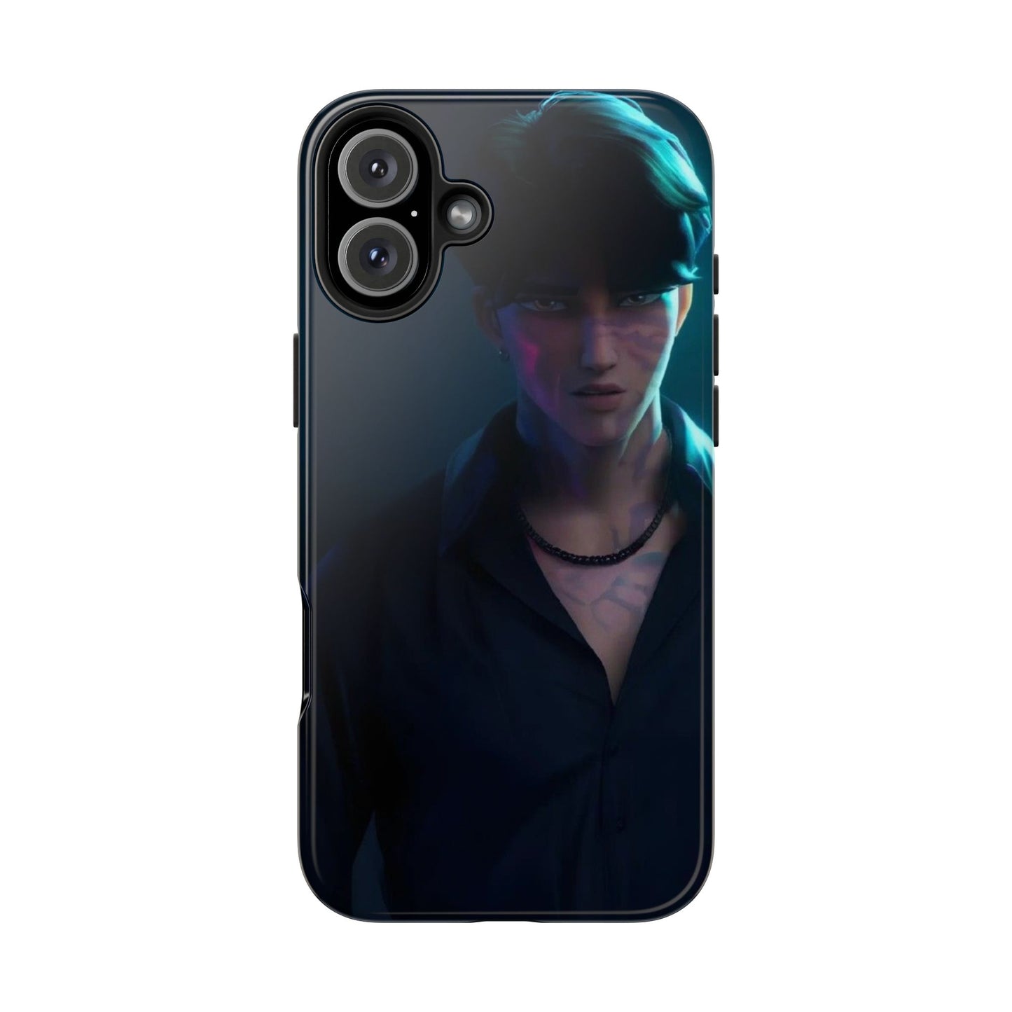 Jinu Tough Phone Case with Bold Character Design, Ideal for Geek Culture, Gift for Gamers, Tech Accessories, Casual Style