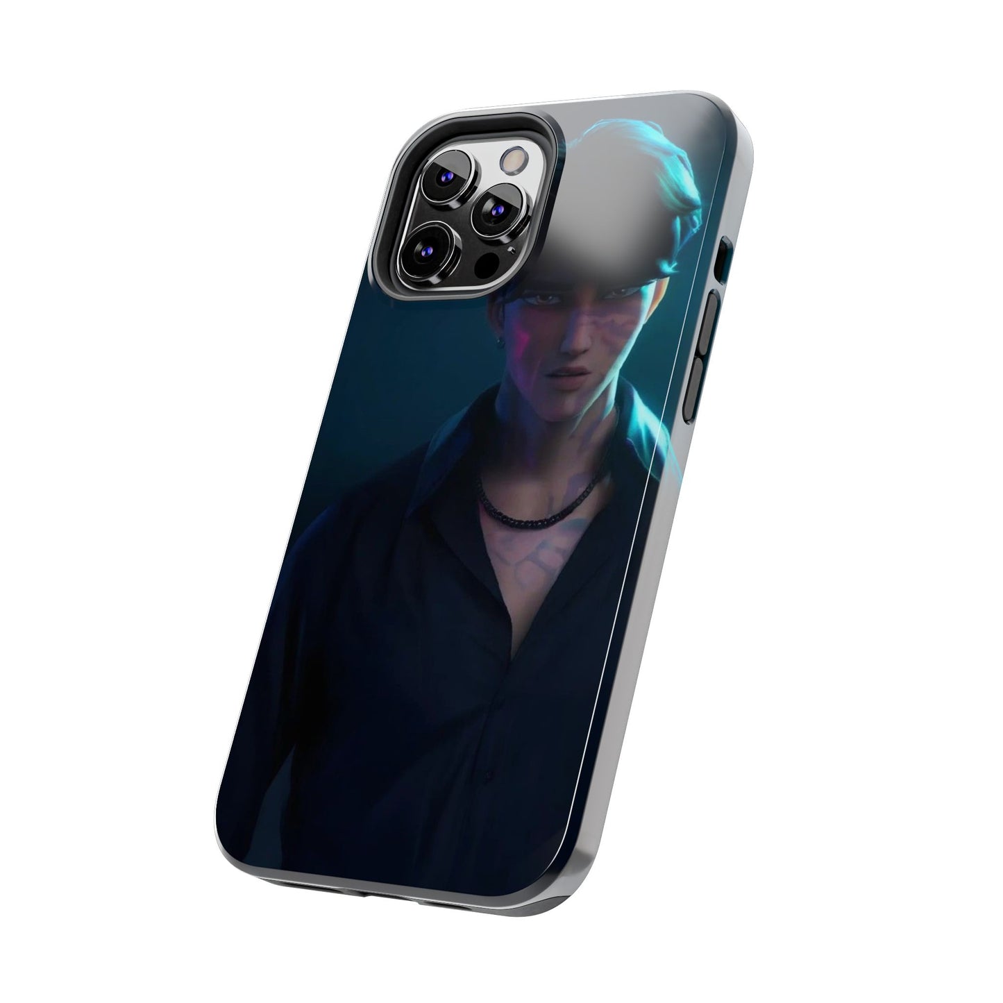Jinu Tough Phone Case with Bold Character Design, Ideal for Geek Culture, Gift for Gamers, Tech Accessories, Casual Style
