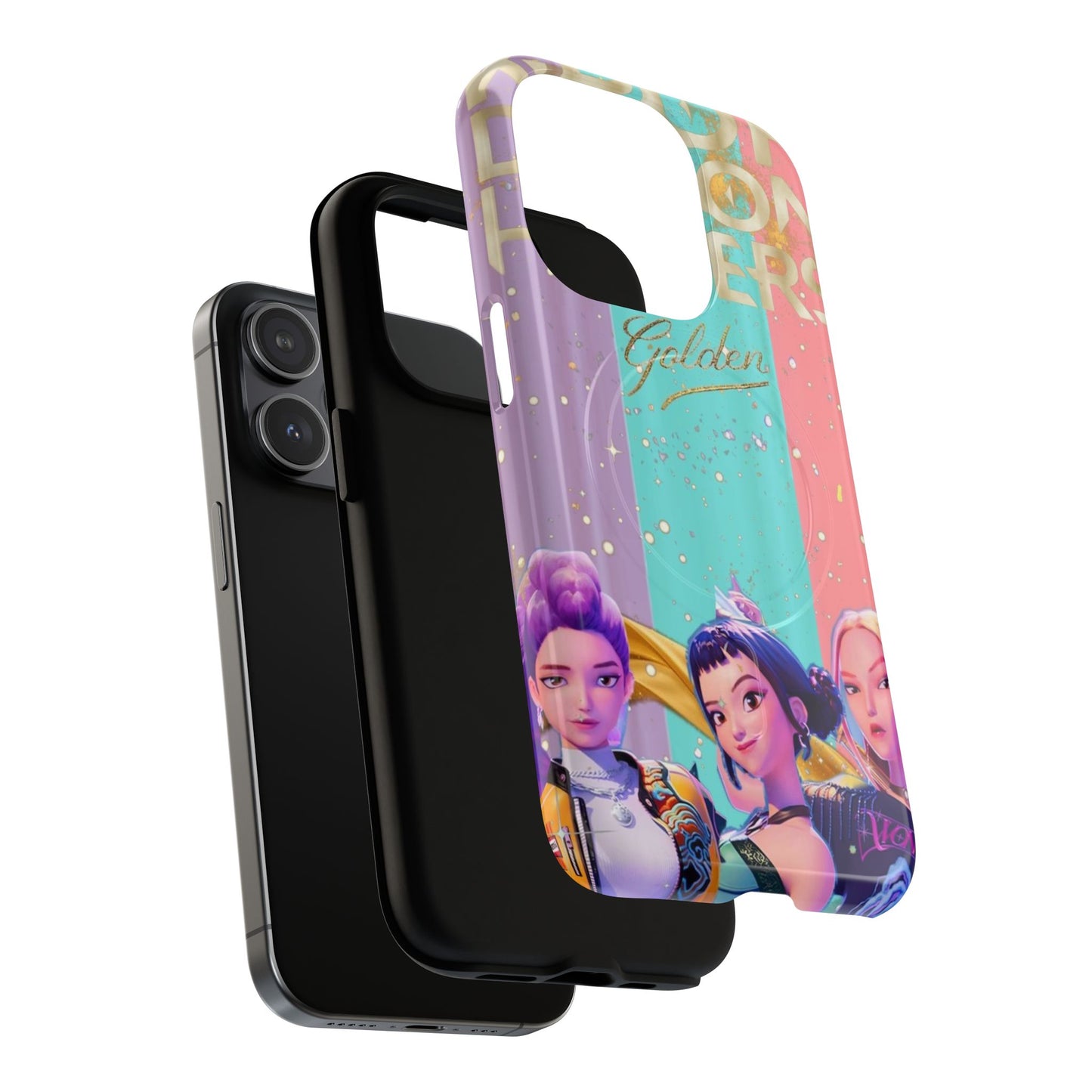 Tough Magnetic Phone Cases for Trendy Kindred Spirits, Cute Gift for Friends, Phone Protection, Quirky Design, Fun Accessories