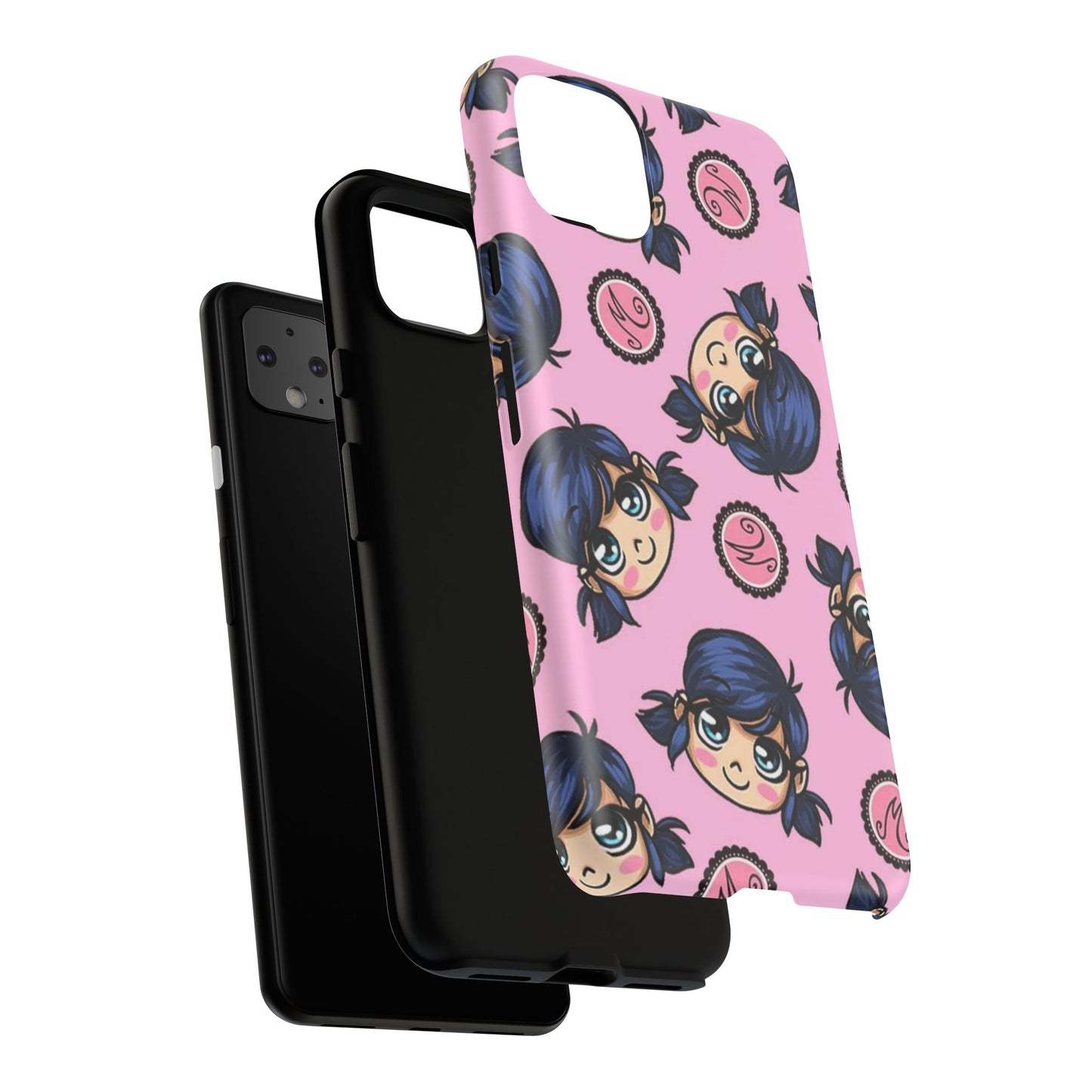 Cute Cartoon Phone Case, Kawaii Phone Cover, Tough Cases for Kids, Colorful Cell Phone Accessories, Gift for Girls