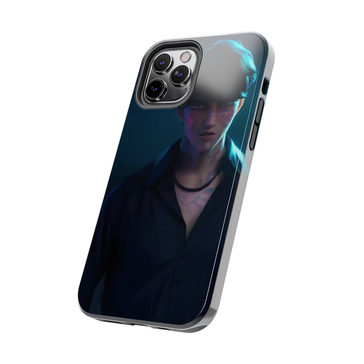 Jinu Tough Phone Case with Bold Character Design, Ideal for Geek Culture, Gift for Gamers, Tech Accessories, Casual Style