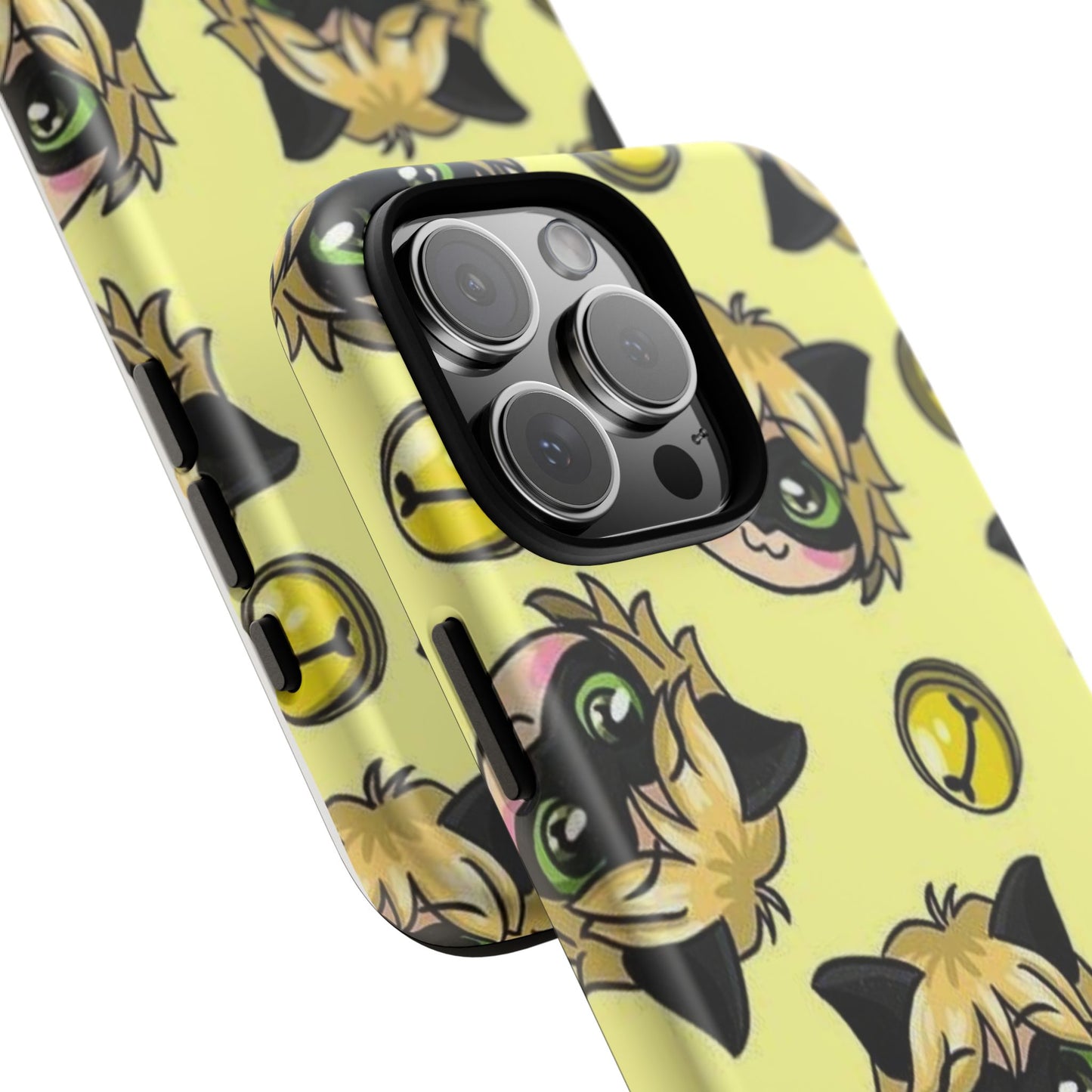 Cute Cartoon Phone Case, Tough Cases for Kids, Fun Gift for Birthdays, Playful Phone Accessory, Anime Style Design