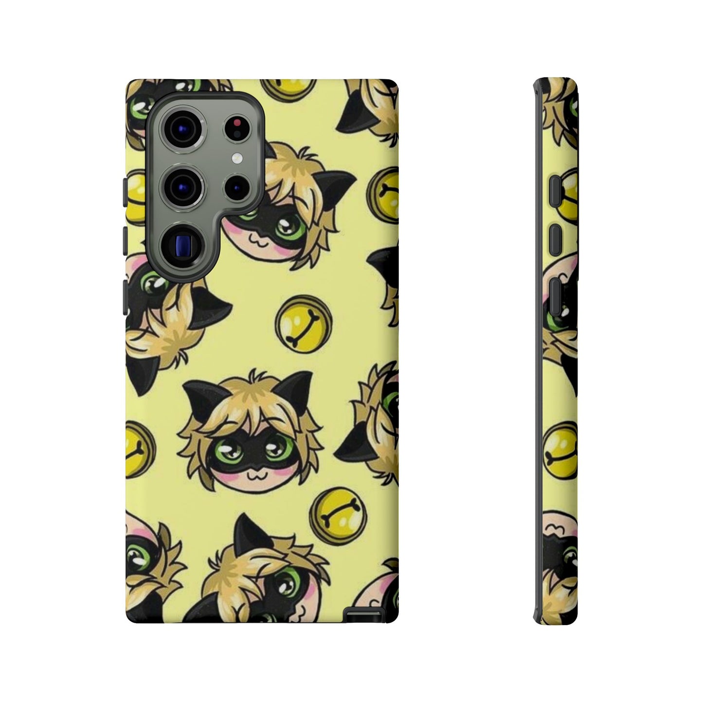 Cute Cartoon Phone Case, Tough Cases for Kids, Fun Gift for Birthdays, Playful Phone Accessory, Anime Style Design