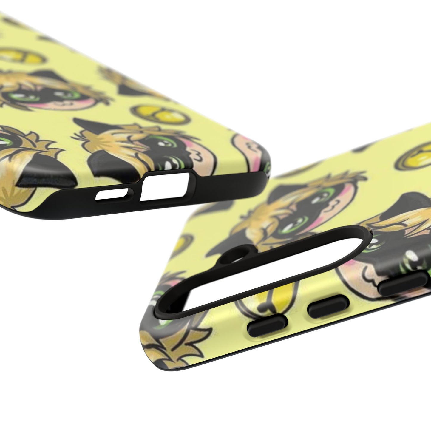 Cute Cartoon Phone Case, Tough Cases for Kids, Fun Gift for Birthdays, Playful Phone Accessory, Anime Style Design