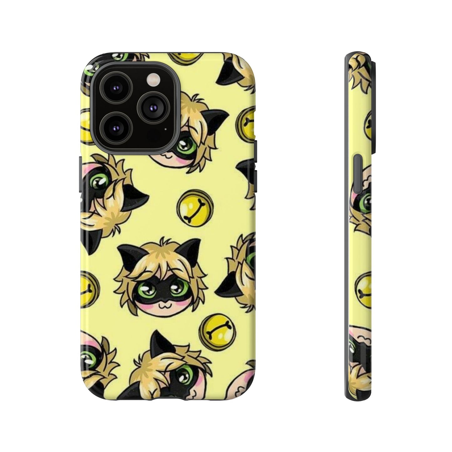 Cute Cartoon Phone Case, Tough Cases for Kids, Fun Gift for Birthdays, Playful Phone Accessory, Anime Style Design