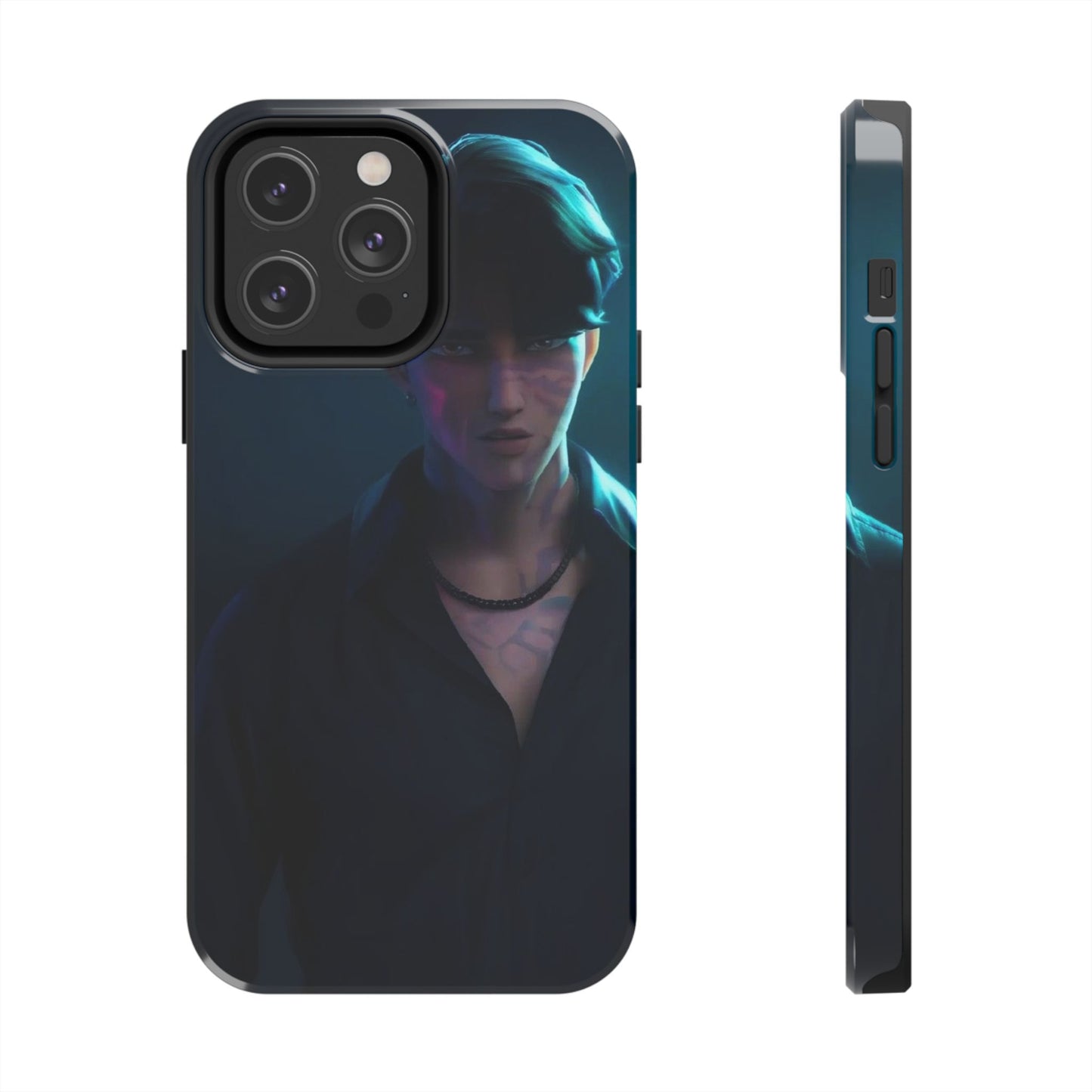 Jinu Tough Phone Case with Bold Character Design, Ideal for Geek Culture, Gift for Gamers, Tech Accessories, Casual Style