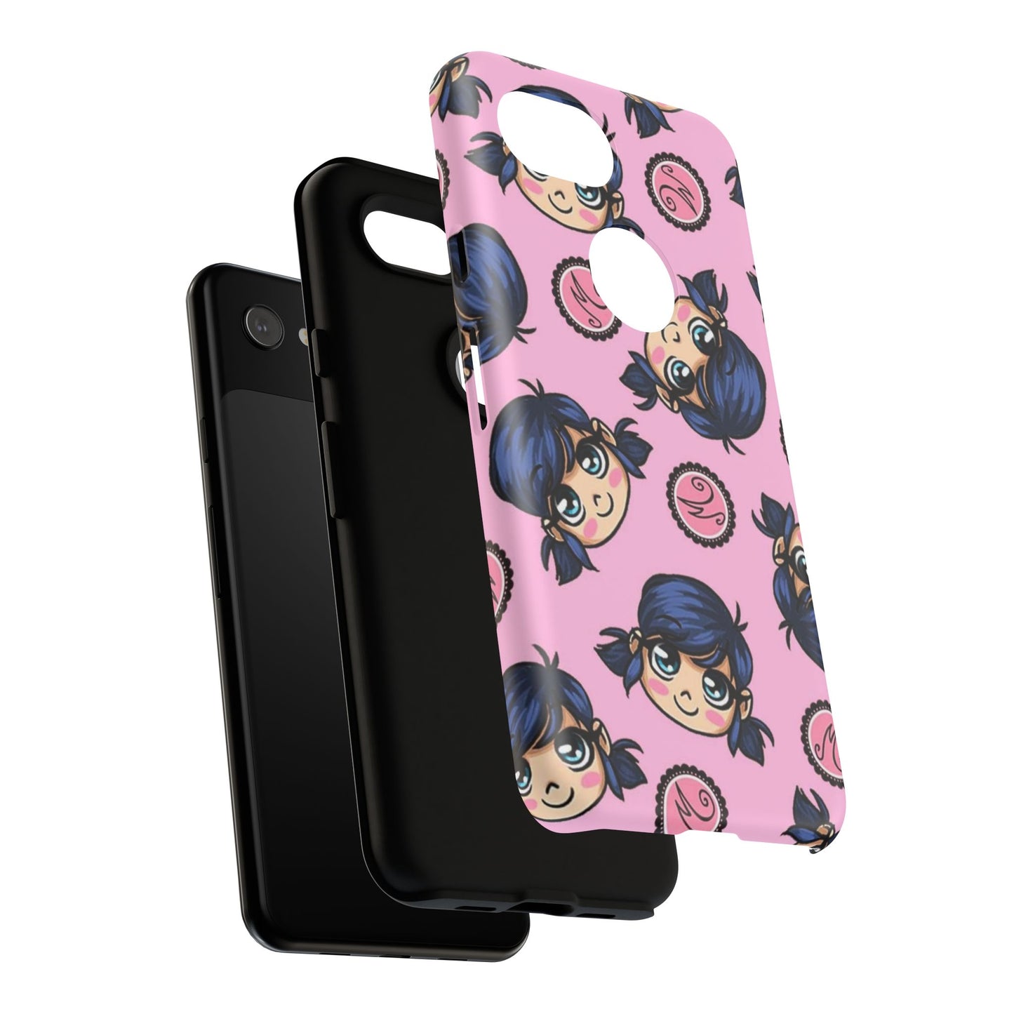 Cute Cartoon Phone Case, Kawaii Phone Cover, Tough Cases for Kids, Colorful Cell Phone Accessories, Gift for Girls