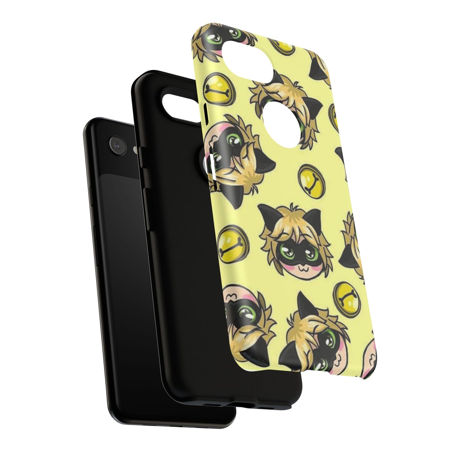 Cute Cartoon Phone Case, Tough Cases for Kids, Fun Gift for Birthdays, Playful Phone Accessory, Anime Style Design