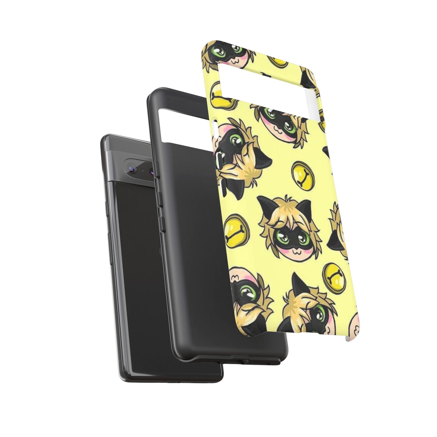 Cute Cartoon Phone Case, Tough Cases for Kids, Fun Gift for Birthdays, Playful Phone Accessory, Anime Style Design