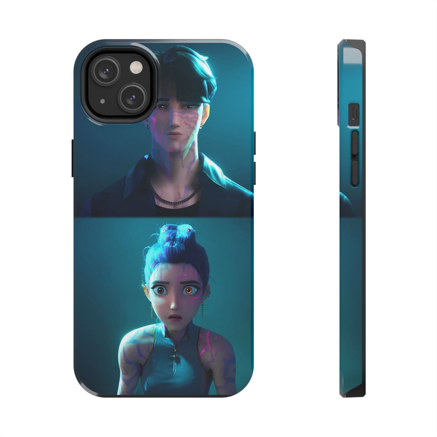 Jinu & Rumi Kpop demon hunters Tough Phone Cases for Creative Souls | Unique Phone Protection, Gifts for Artists