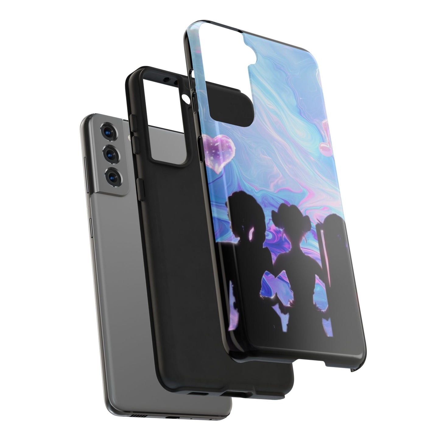 Vibrant Tough Phone Cases – Funky Phone Protector, Colorful Phone Cover, Unique Gift for Friends, Trendy Tech Accessory