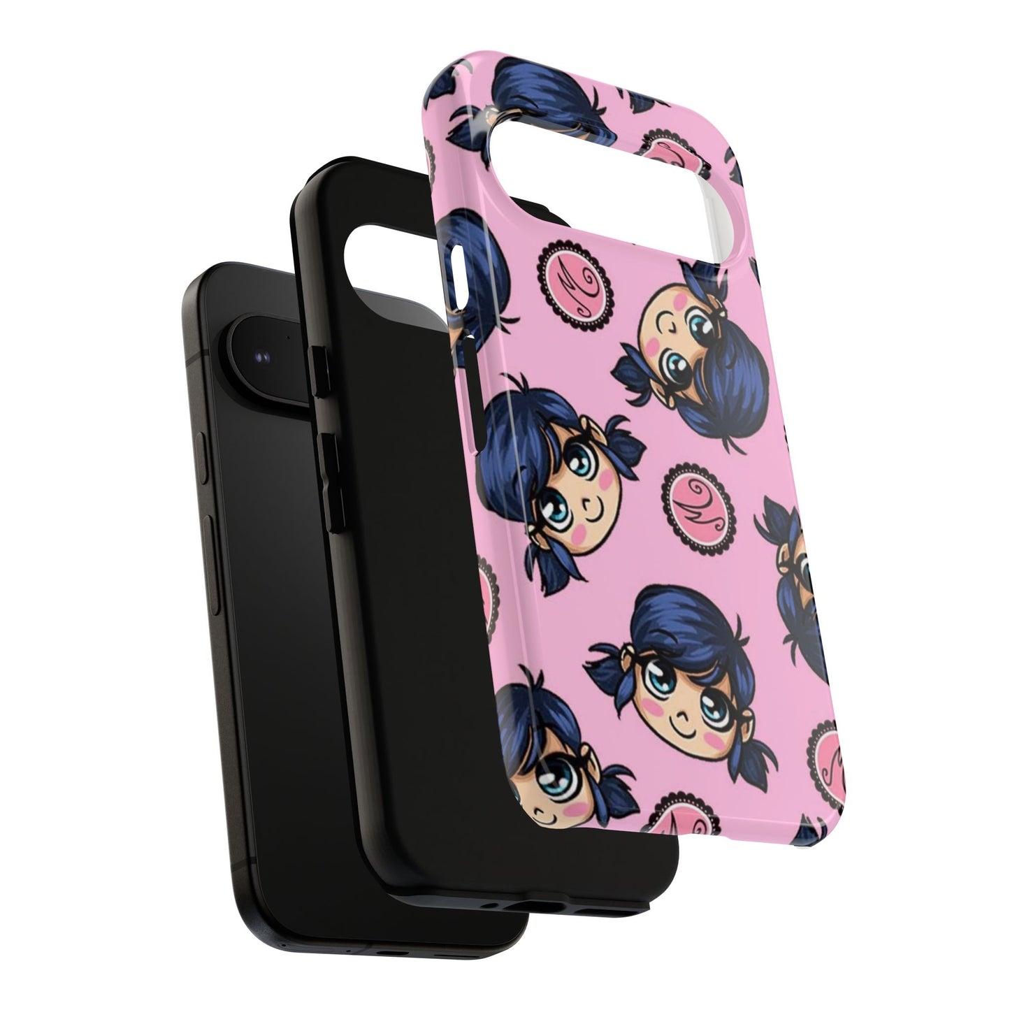 Cute Cartoon Phone Case, Kawaii Phone Cover, Tough Cases for Kids, Colorful Cell Phone Accessories, Gift for Girls