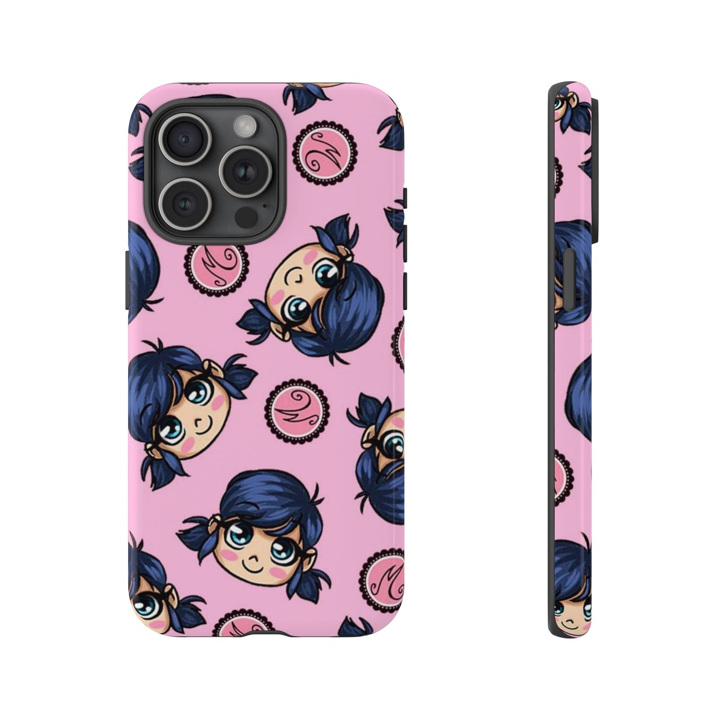 Cute Cartoon Phone Case, Kawaii Phone Cover, Tough Cases for Kids, Colorful Cell Phone Accessories, Gift for Girls