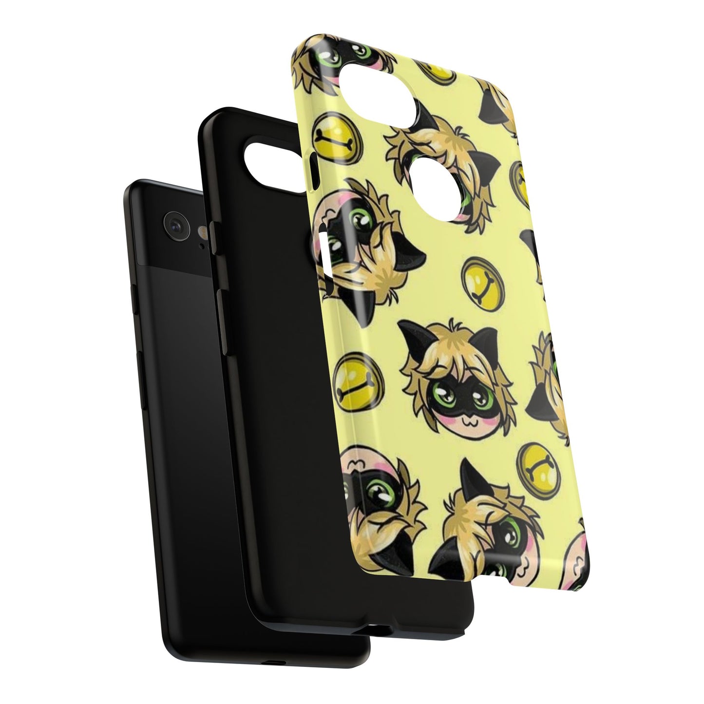 Cute Cartoon Phone Case, Tough Cases for Kids, Fun Gift for Birthdays, Playful Phone Accessory, Anime Style Design