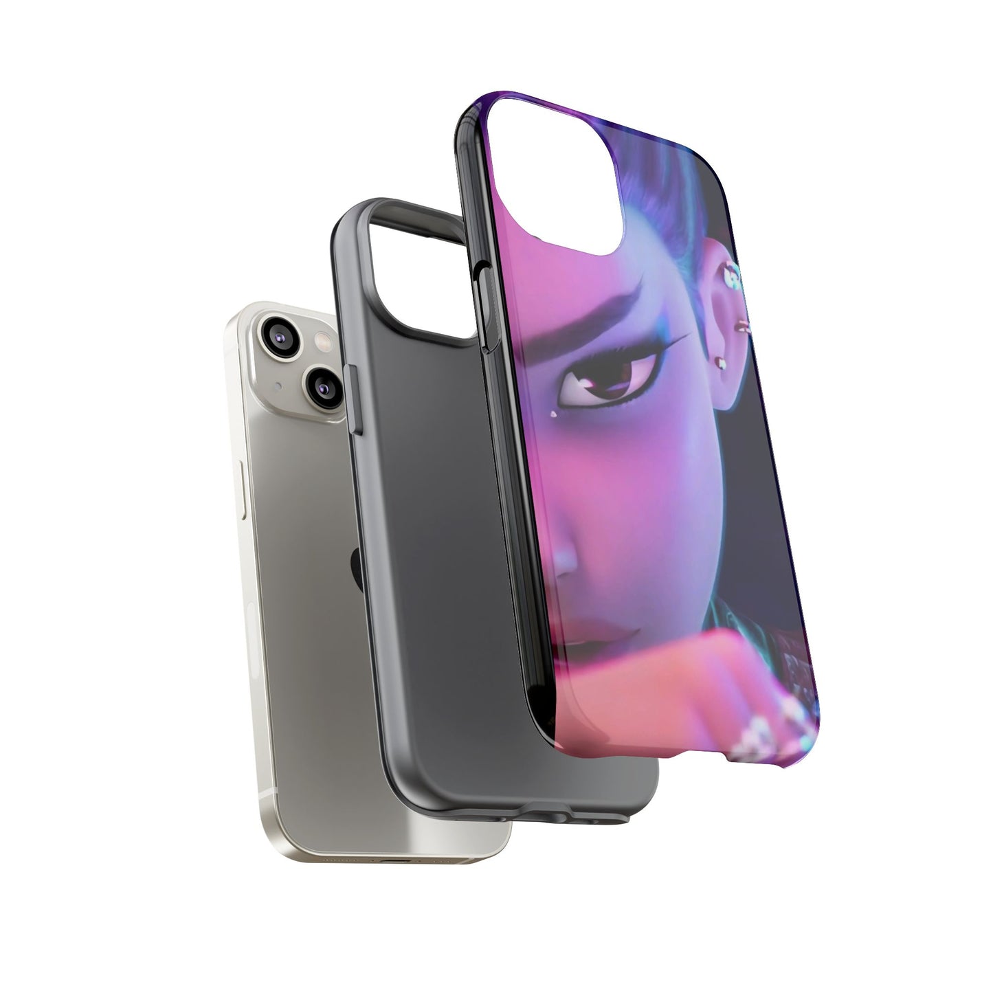 Tough Cases - Fierce Character Phone Case, Durable Phone Protection, Gamer Gift, Trendy Accessories, Custom Smartphone Cover