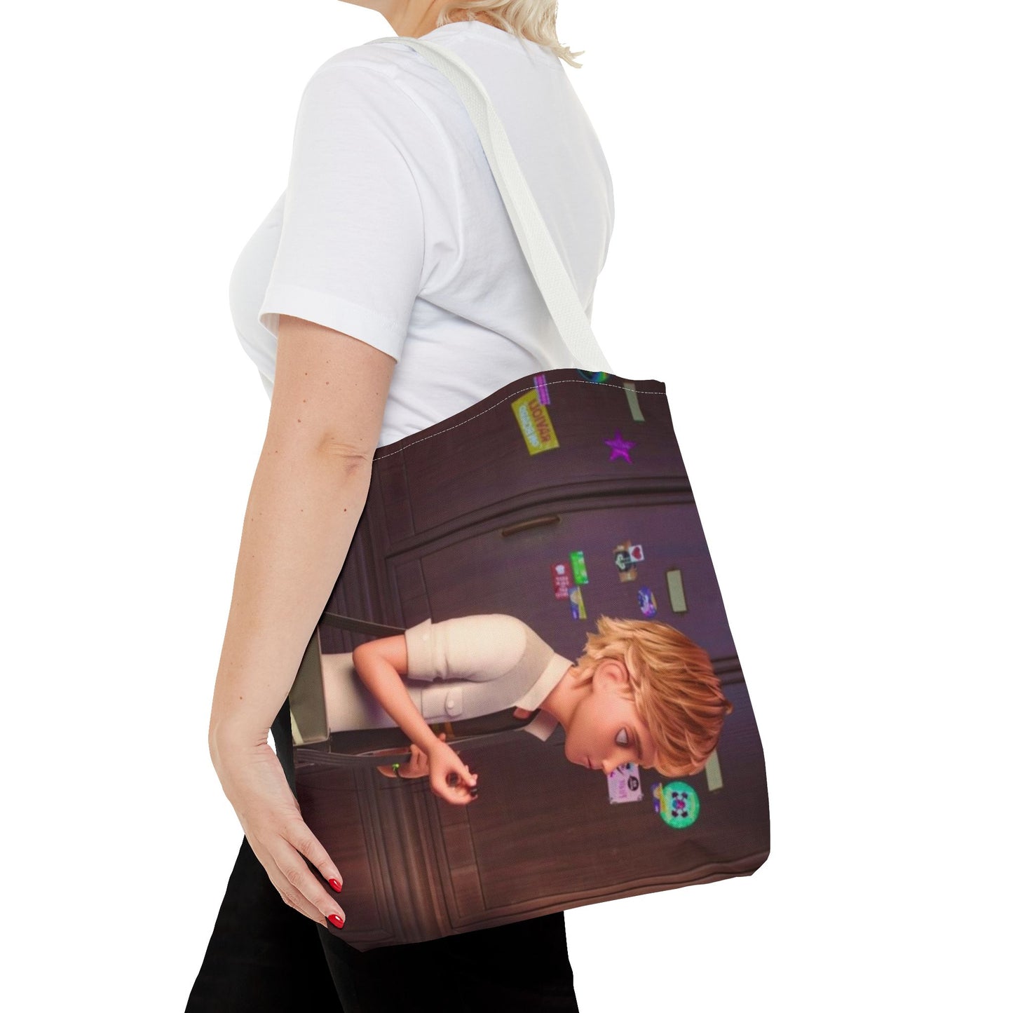 Stylish Miraculous AOP Tote Bag, Perfect for Teens