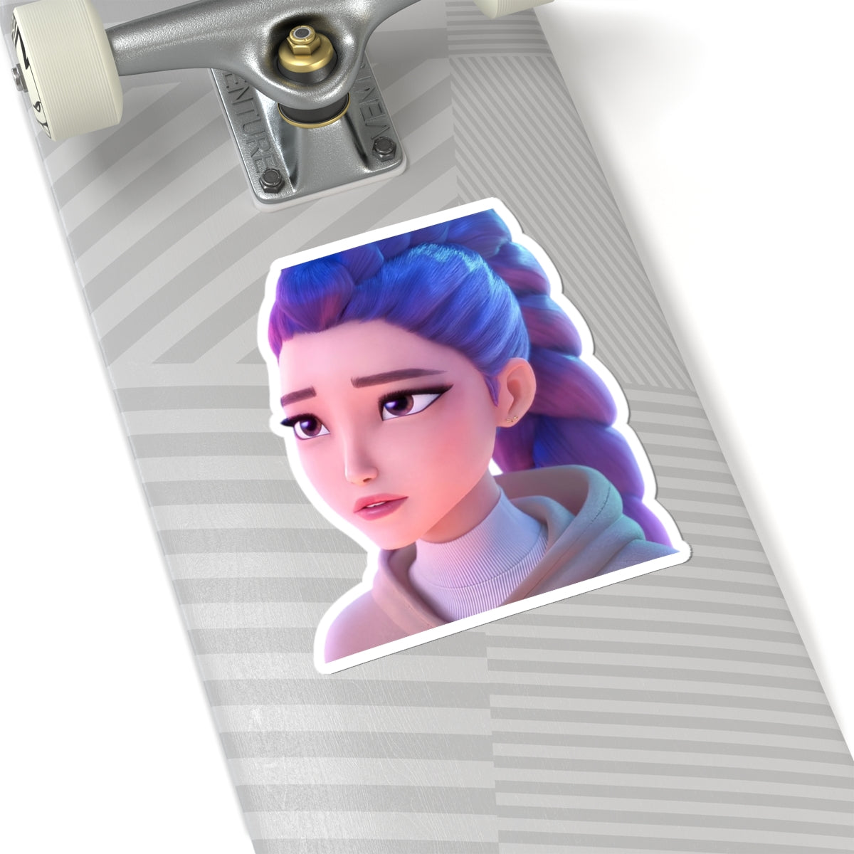 Rumi Charming, Expressive Kiss-Cut Stickers, Laptop Decals, Cute Decor, Gift for Friends, Youthful Vibes, Stickers for Any Occasion