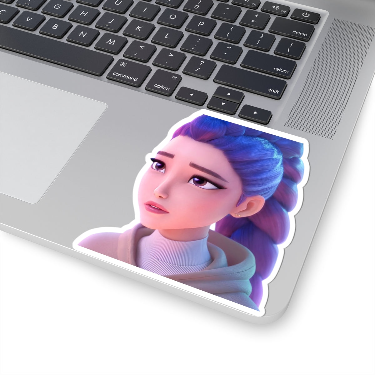 Rumi Charming, Expressive Kiss-Cut Stickers, Laptop Decals, Cute Decor, Gift for Friends, Youthful Vibes, Stickers for Any Occasion