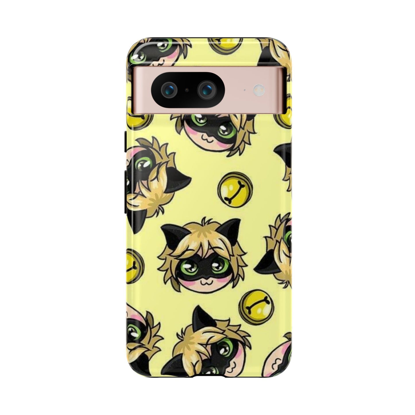 Cute Cartoon Phone Case, Tough Cases for Kids, Fun Gift for Birthdays, Playful Phone Accessory, Anime Style Design